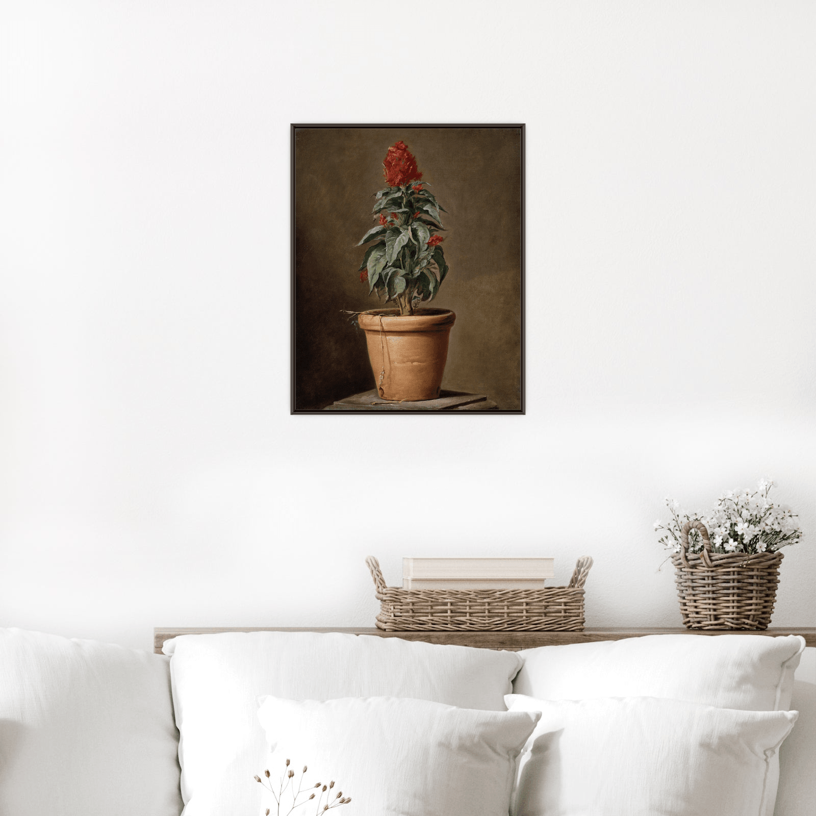 A Potted Plant, Henri-Horace Roland Delaporte - ArtDeco Canvas