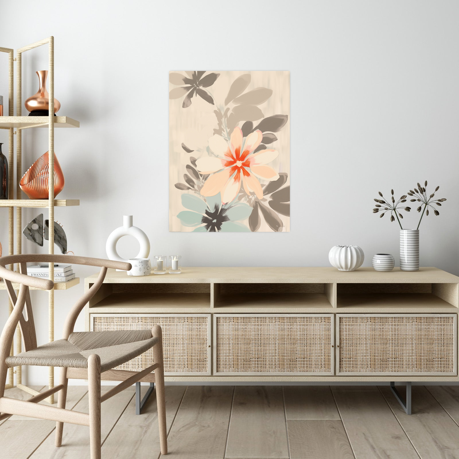 Beige flower