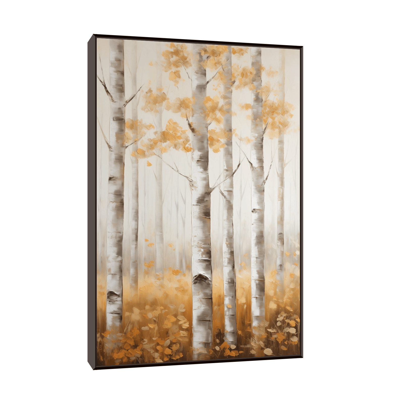 Birch forest in the autumn - ArtDeco Canvas