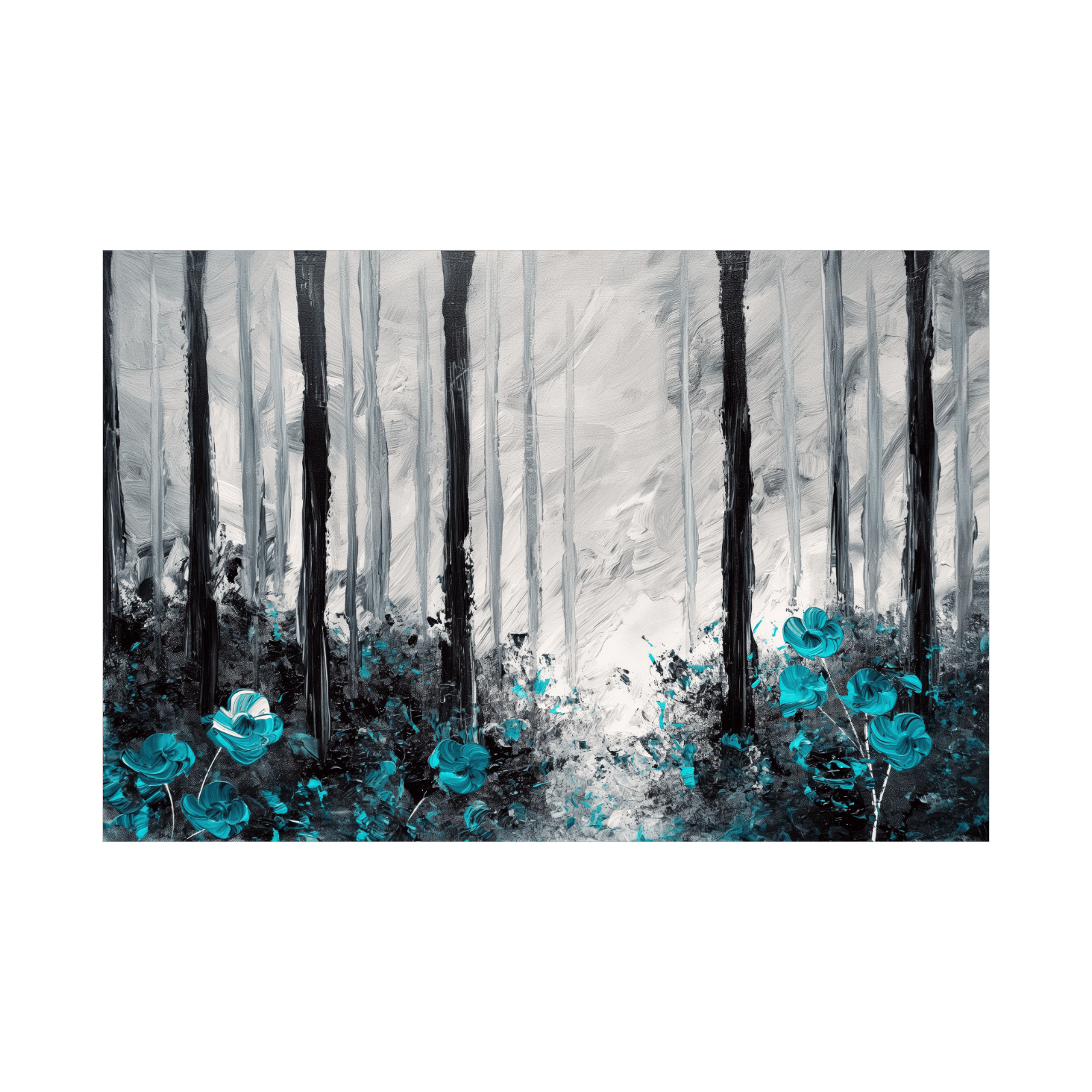 Blue forest