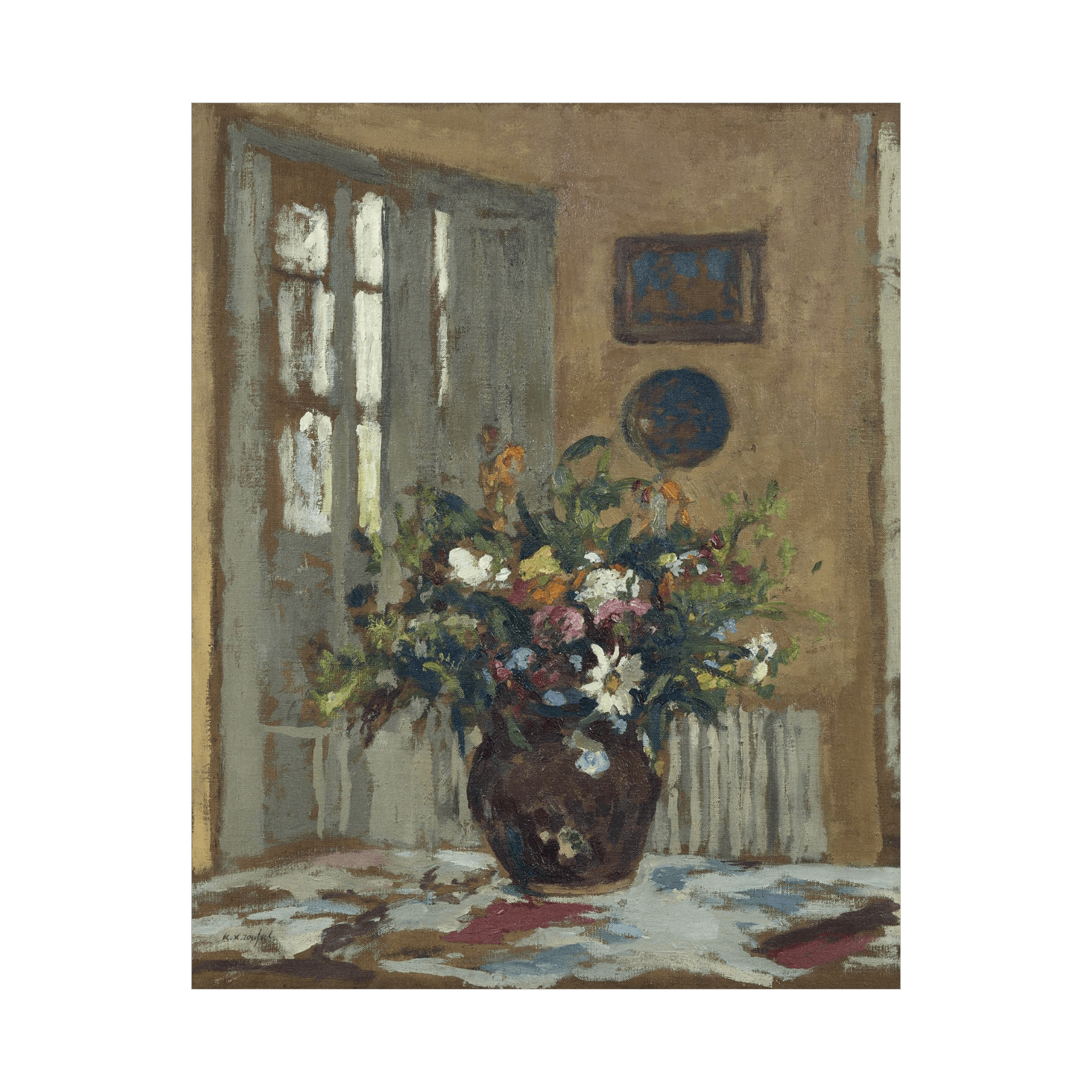 Bouquet de fleurs, Ker Xavier Roussel - ArtDeco Canvas