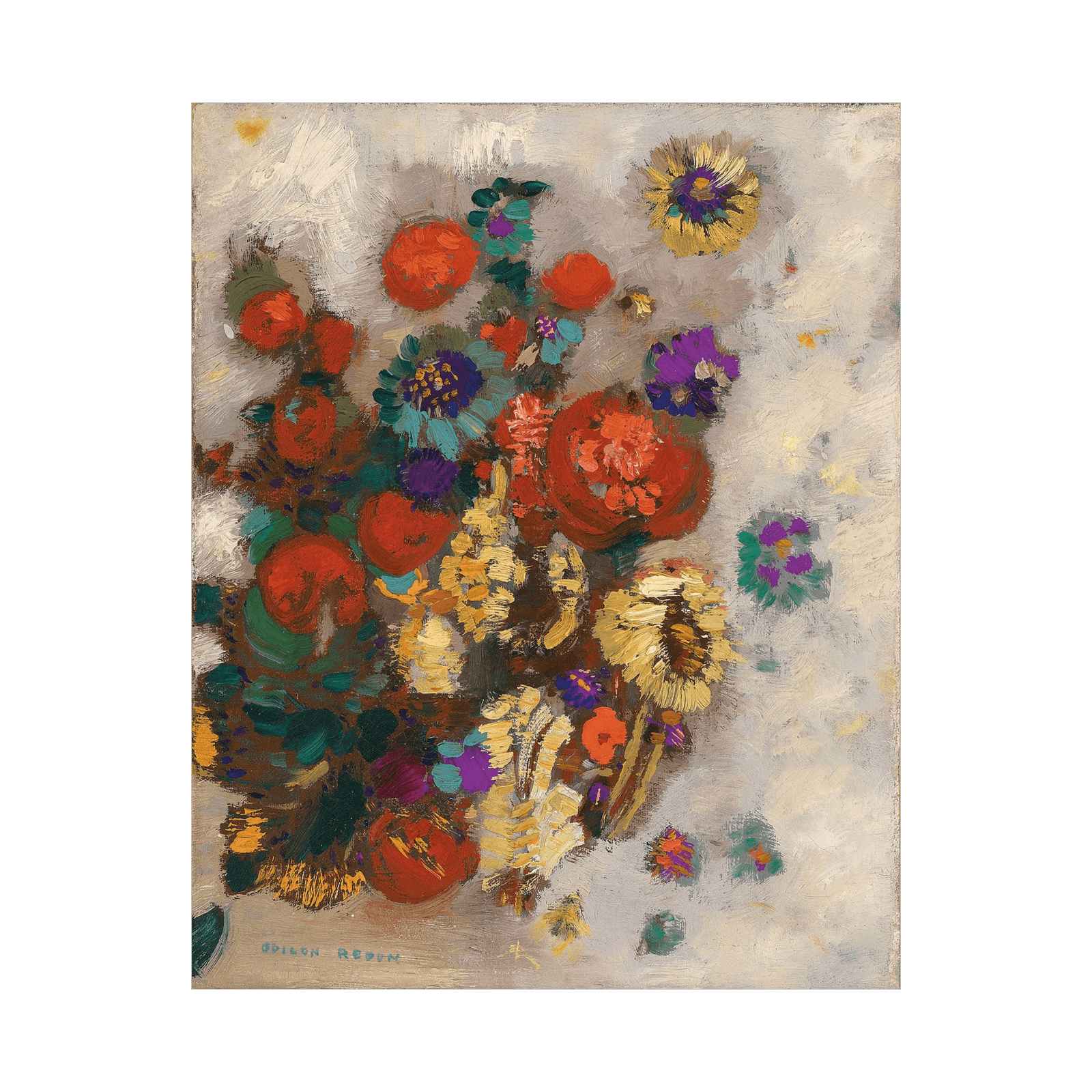 Bouquet de fleurs, Odilon Redon