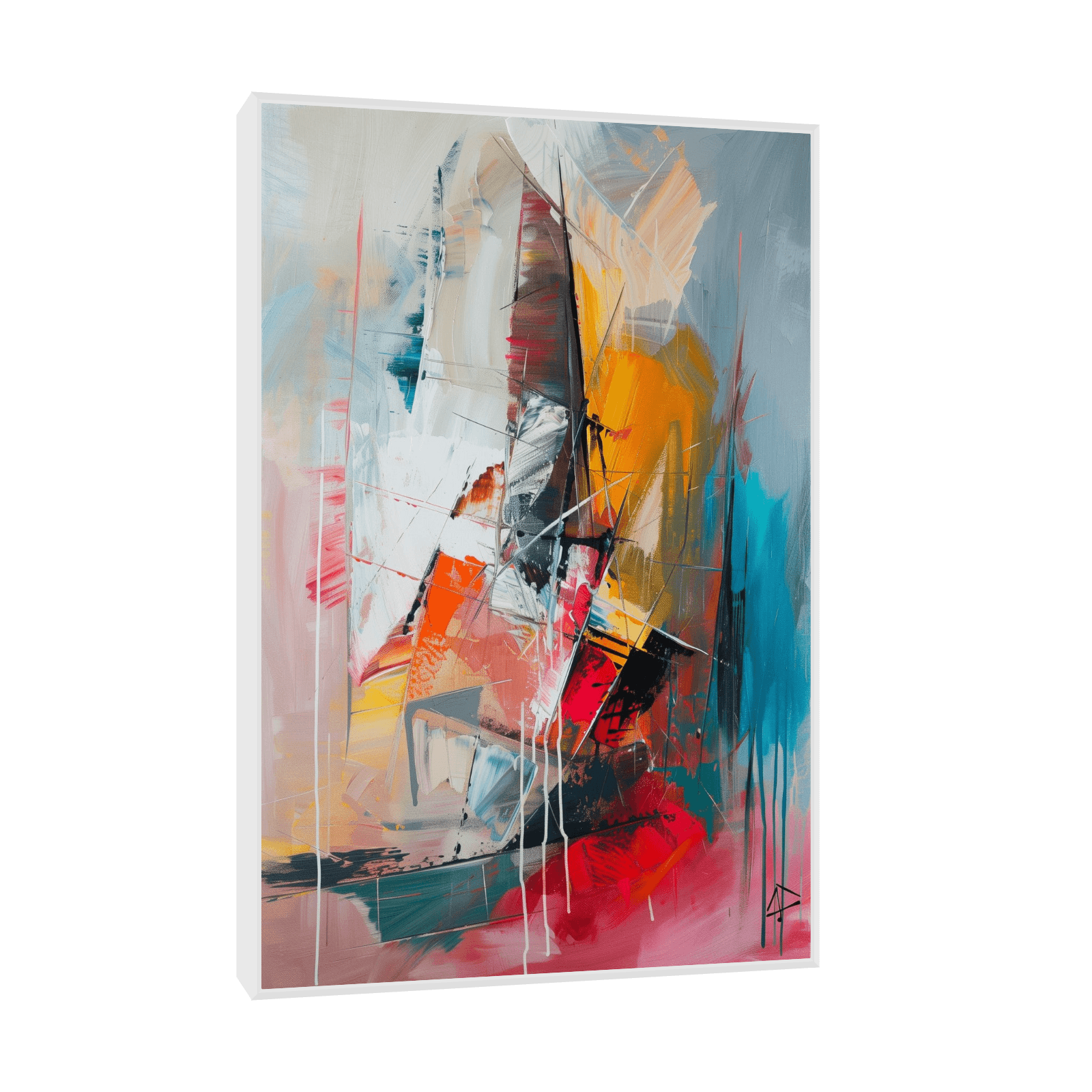 Breaking ice - ArtDeco Canvas