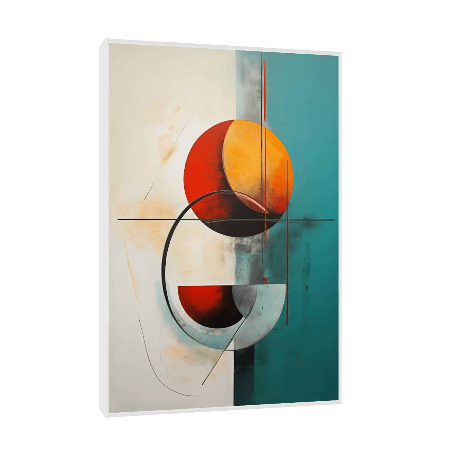 Broken chunk - ArtDeco Canvas