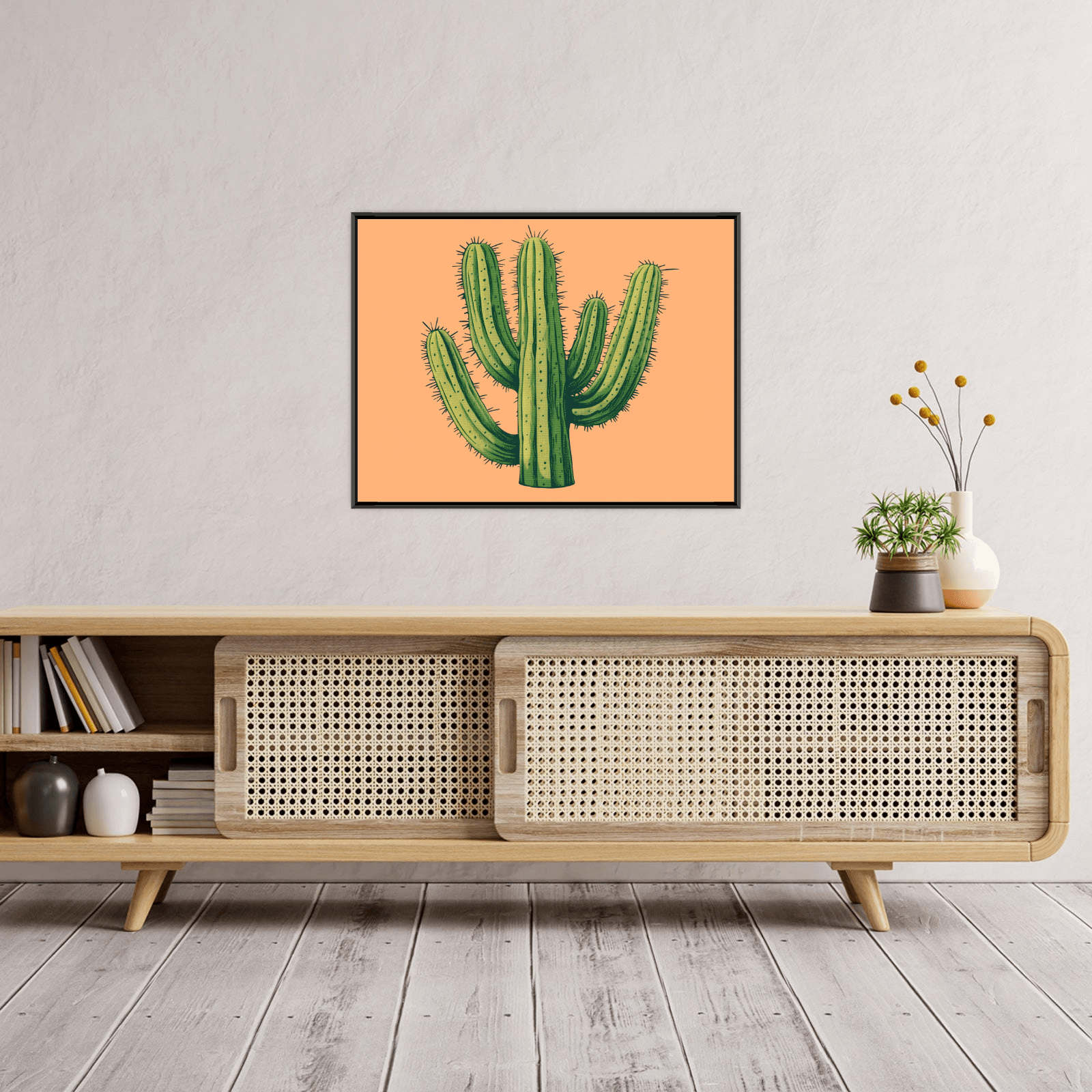 Cactus series lll - ArtDeco Canvas