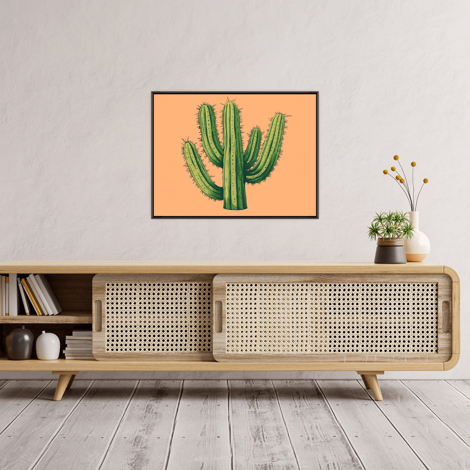Cactus series lll - ArtDeco Canvas