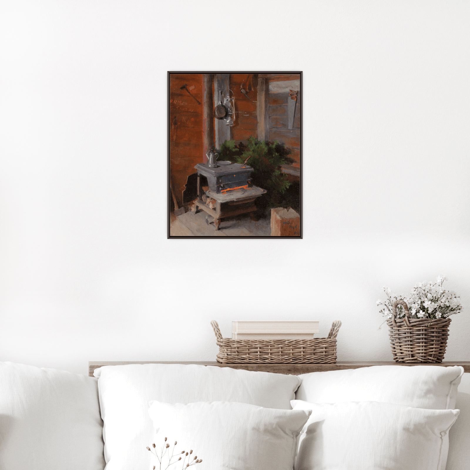 Camp on Mount Washington, Marion Boyd Allen - ArtDeco Canvas