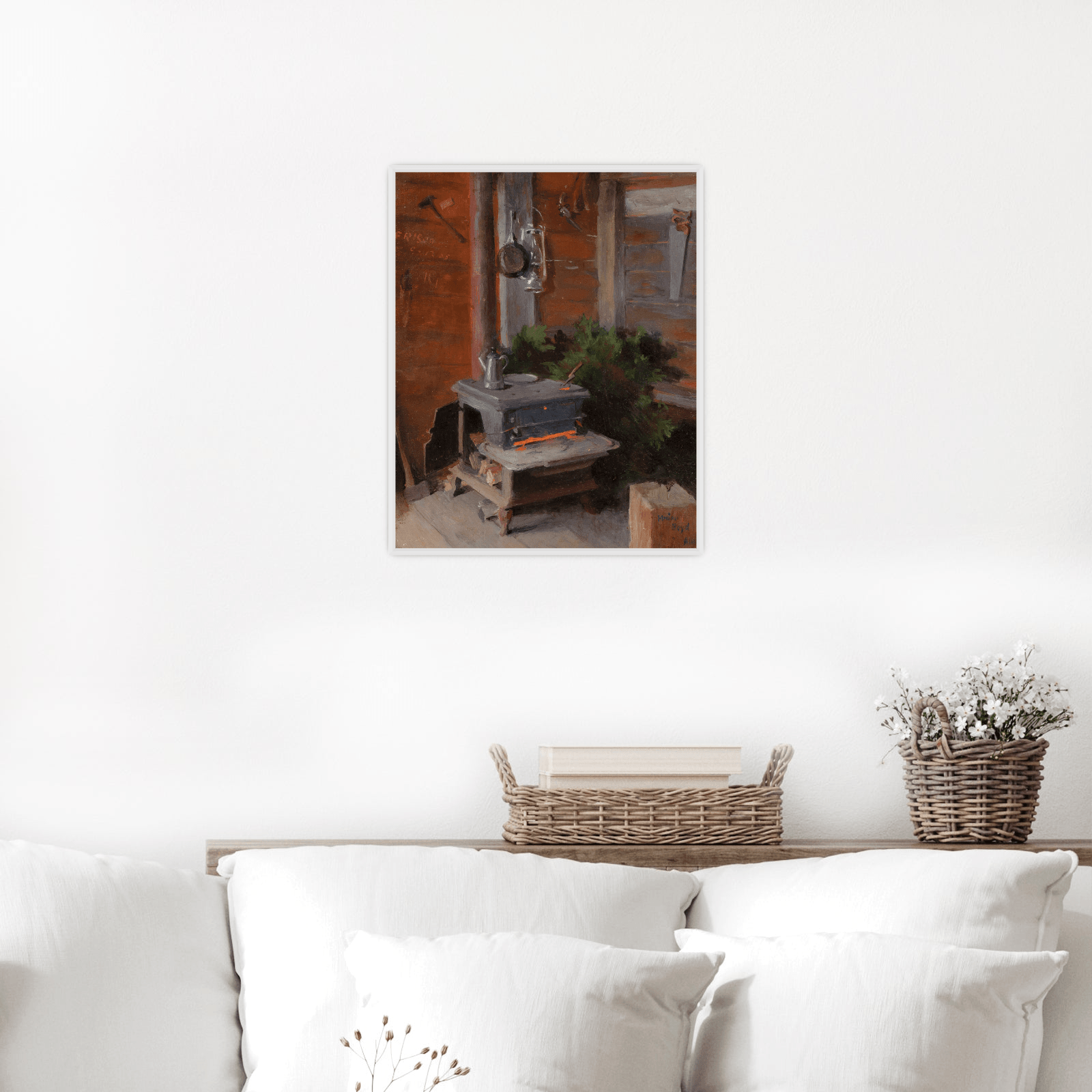 Camp on Mount Washington, Marion Boyd Allen - ArtDeco Canvas