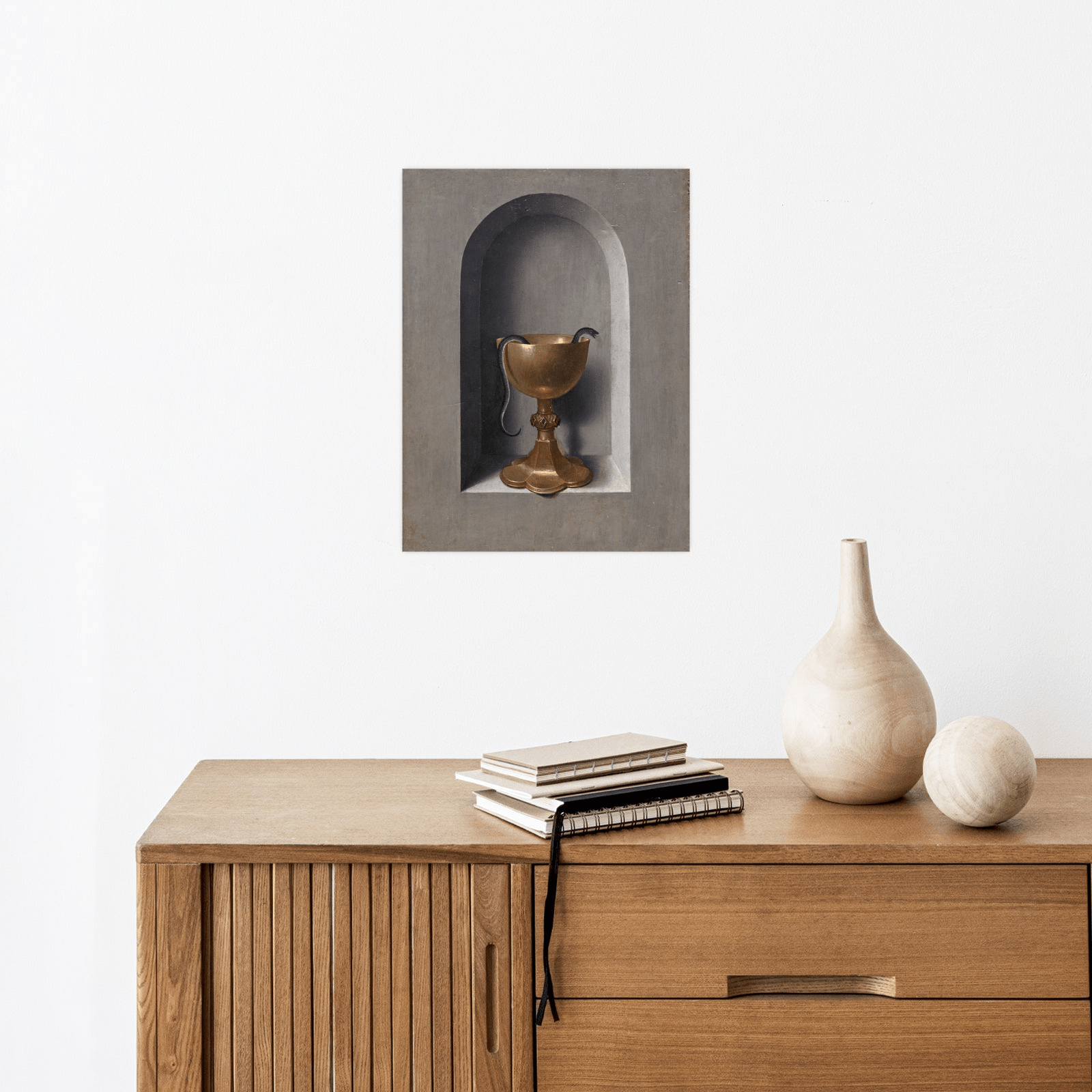 Chalice of Saint John the Evangelist, Hans Memling - ArtDeco Canvas