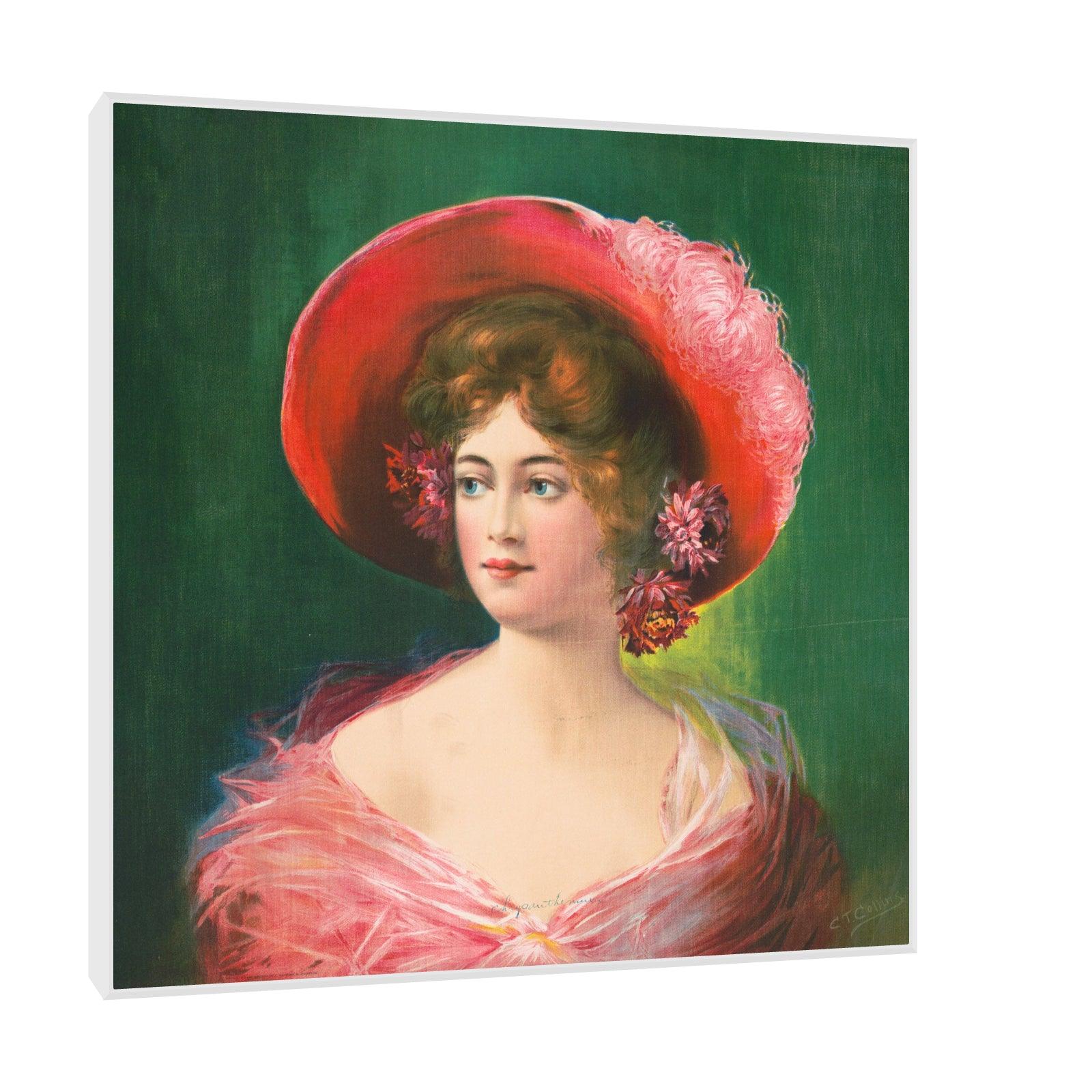 Chrysanthemum, C.T. Collins - ArtDeco Canvas