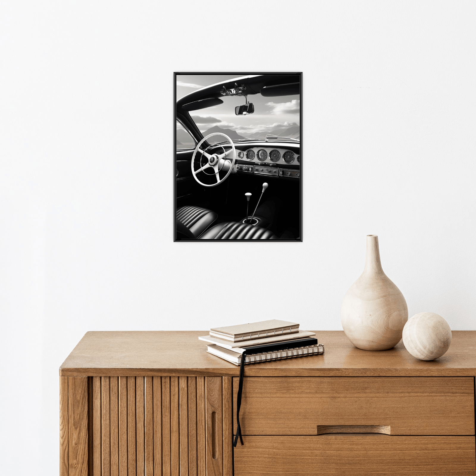 Classic car interior - ArtDeco Canvas