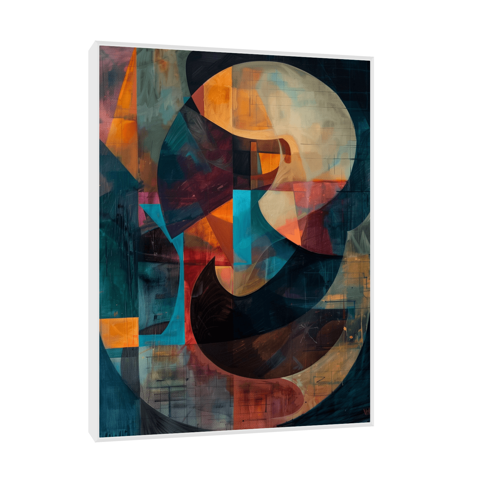 Collage ll - ArtDeco Canvas