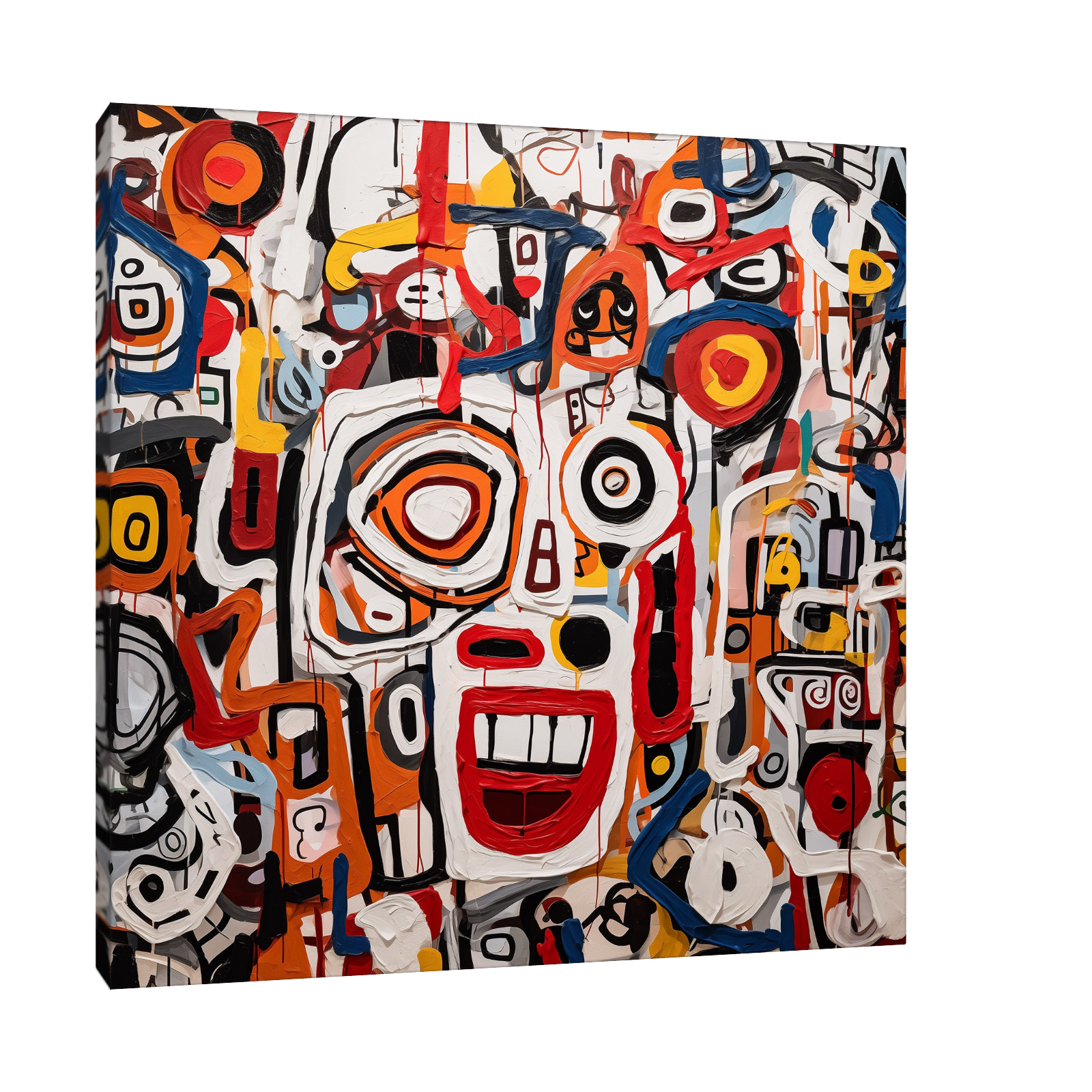 Color Chaos – Bold Abstract Wall Art