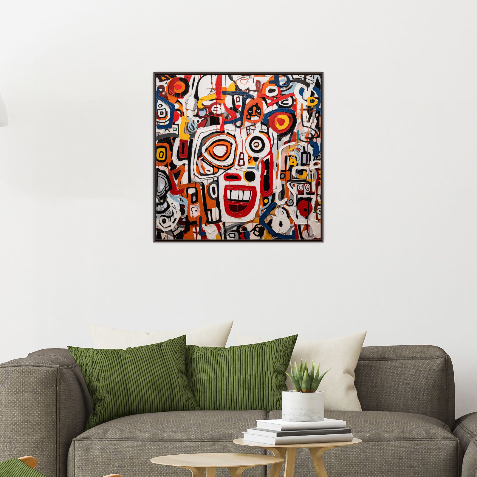 Color Chaos – Bold Abstract Wall Art