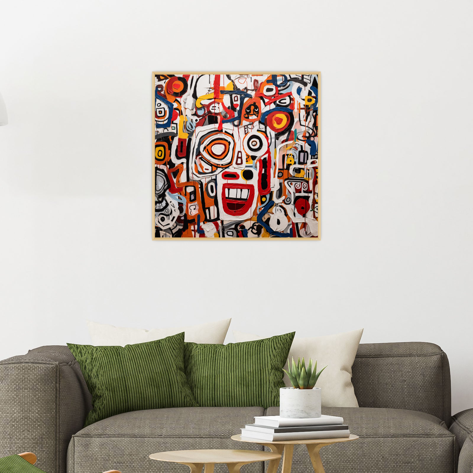 Color Chaos – Bold Abstract Wall Art
