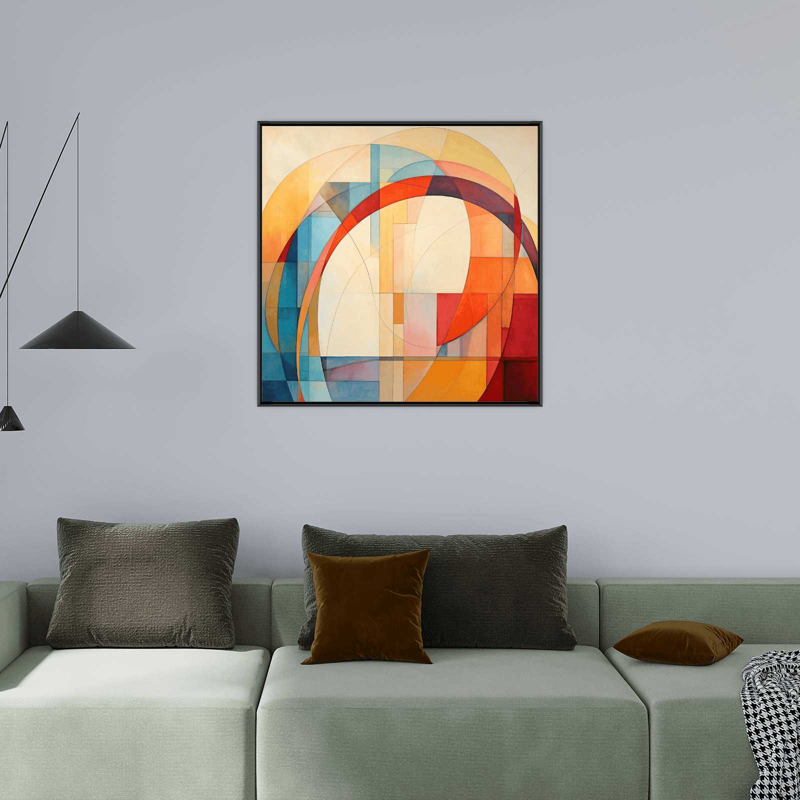 Colorful arches ll - ArtDeco Canvas