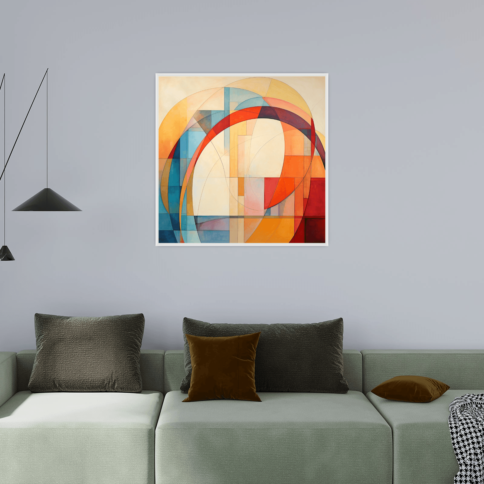 Colorful arches ll - ArtDeco Canvas