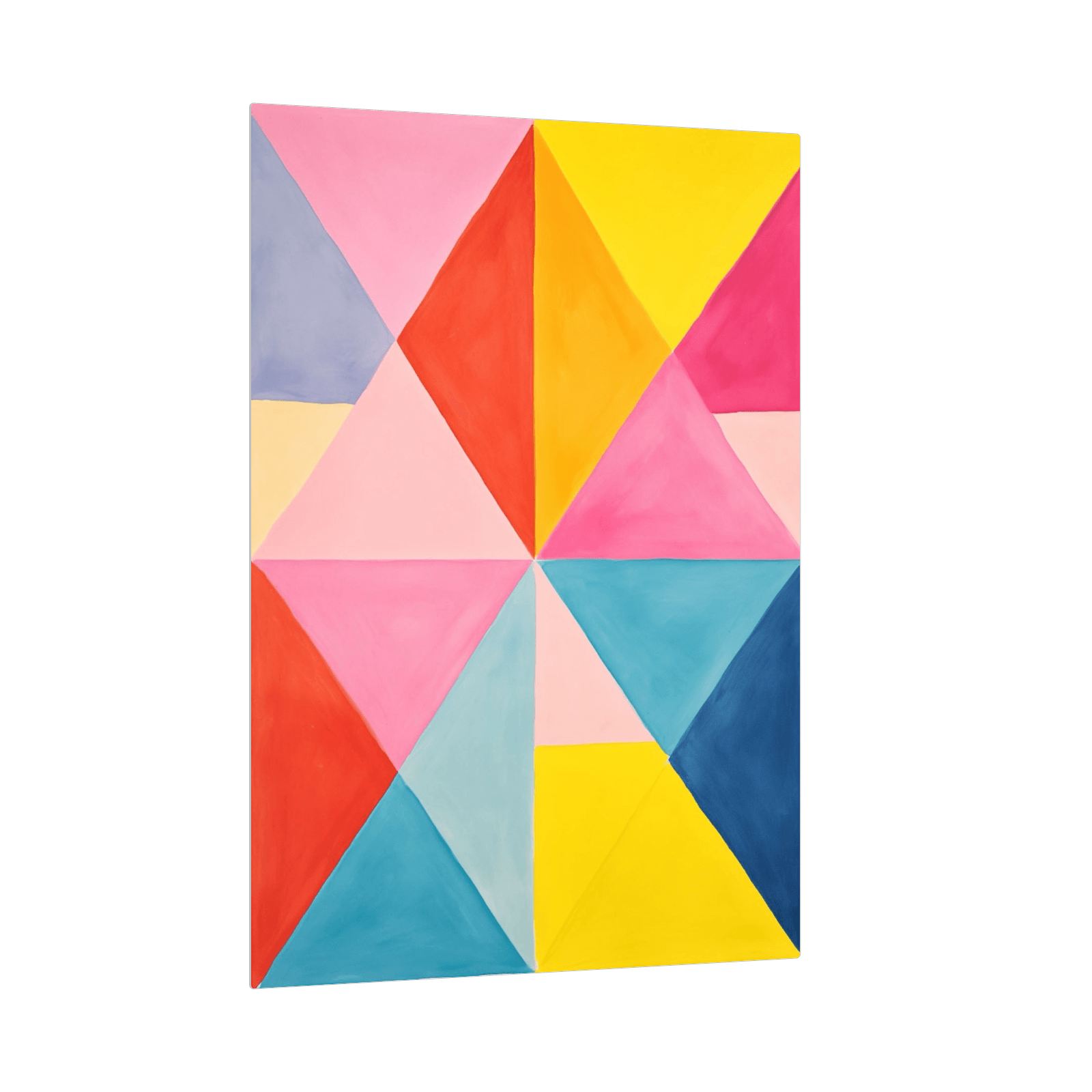 Colorful geometric shapes - ArtDeco Canvas