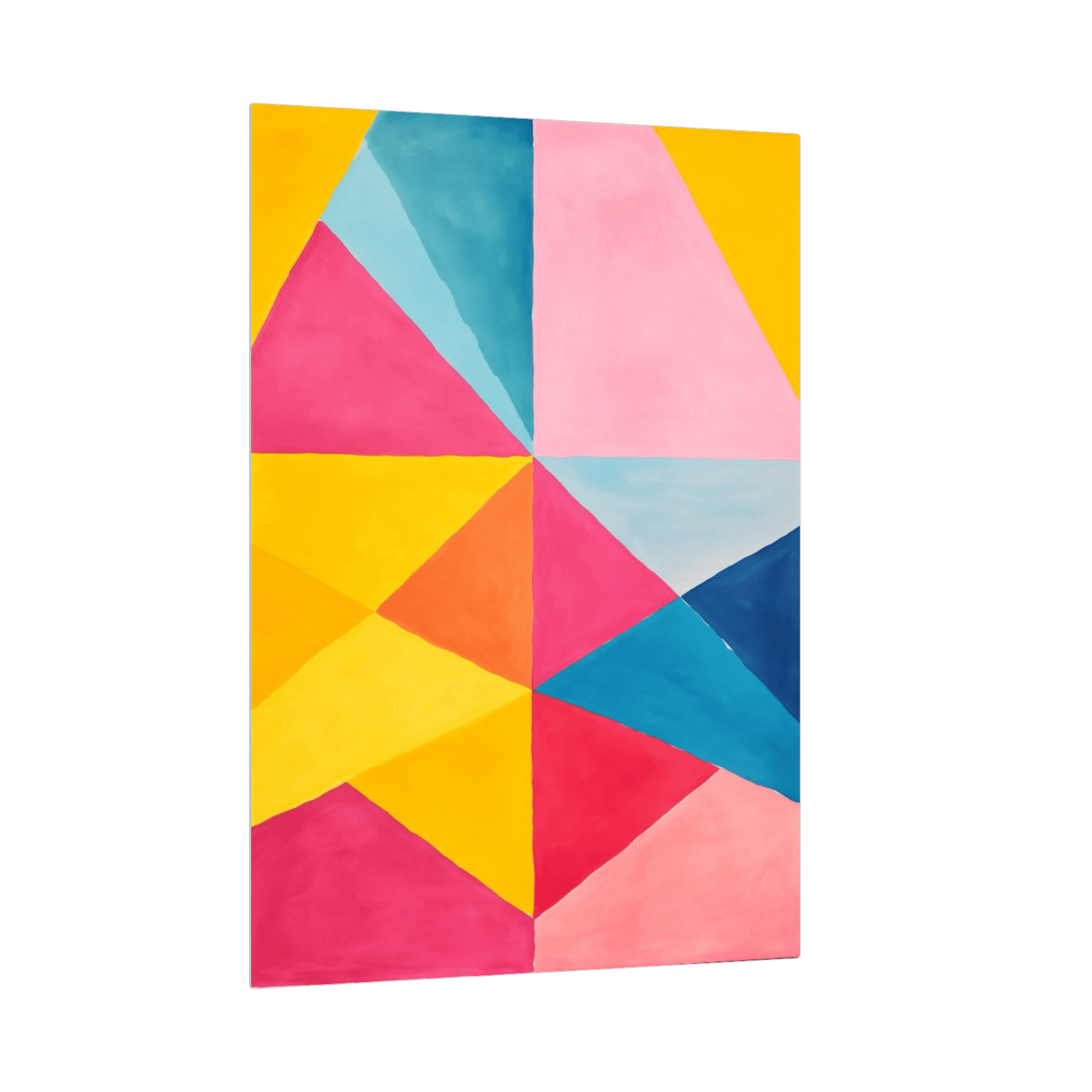 Colorful geometry - ArtDeco Canvas