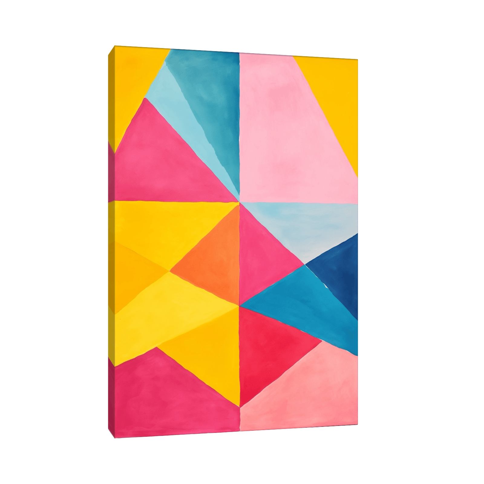 Colorful geometry - ArtDeco Canvas