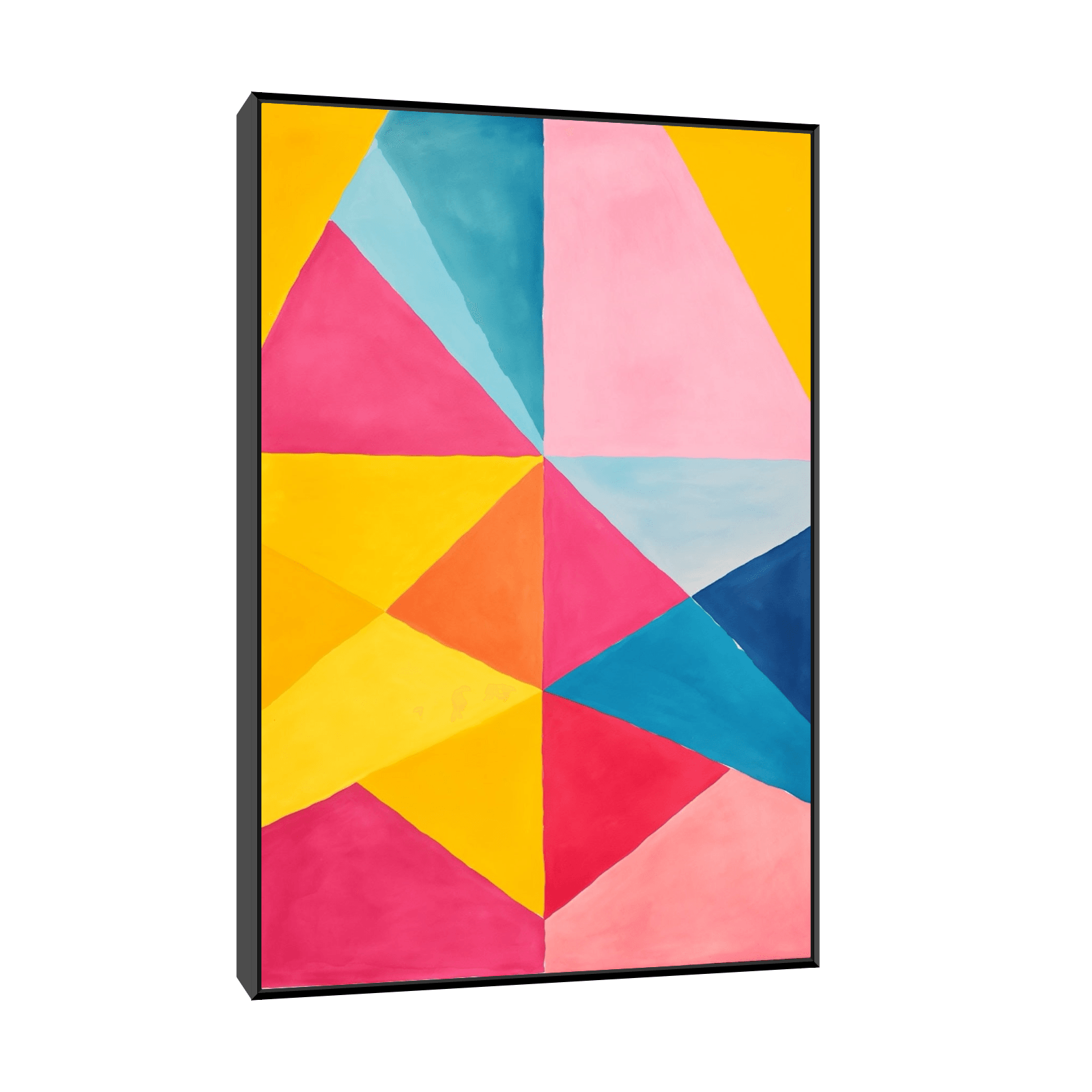 Colorful geometry - ArtDeco Canvas