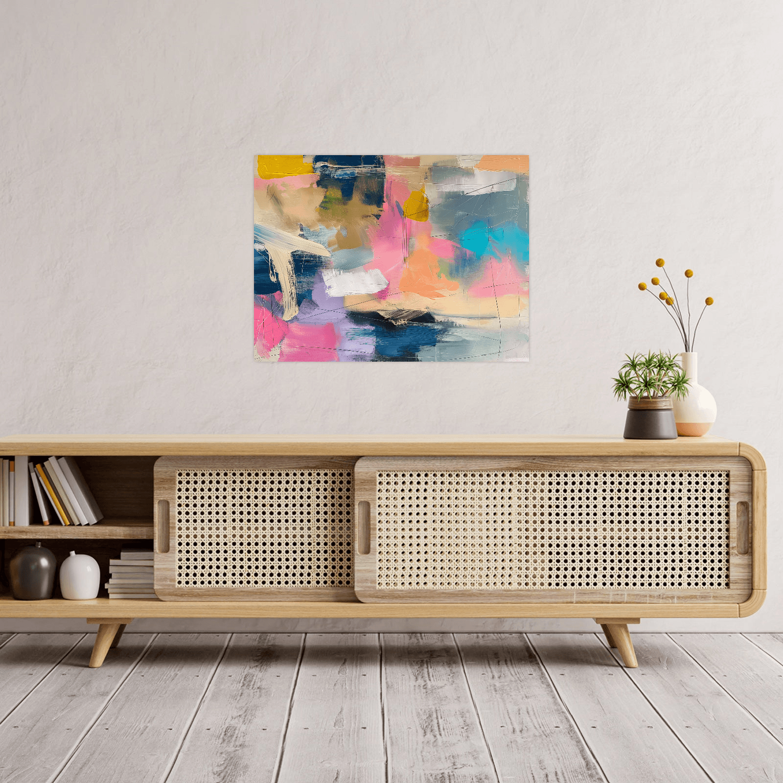 Colorful thoughts - ArtDeco Canvas