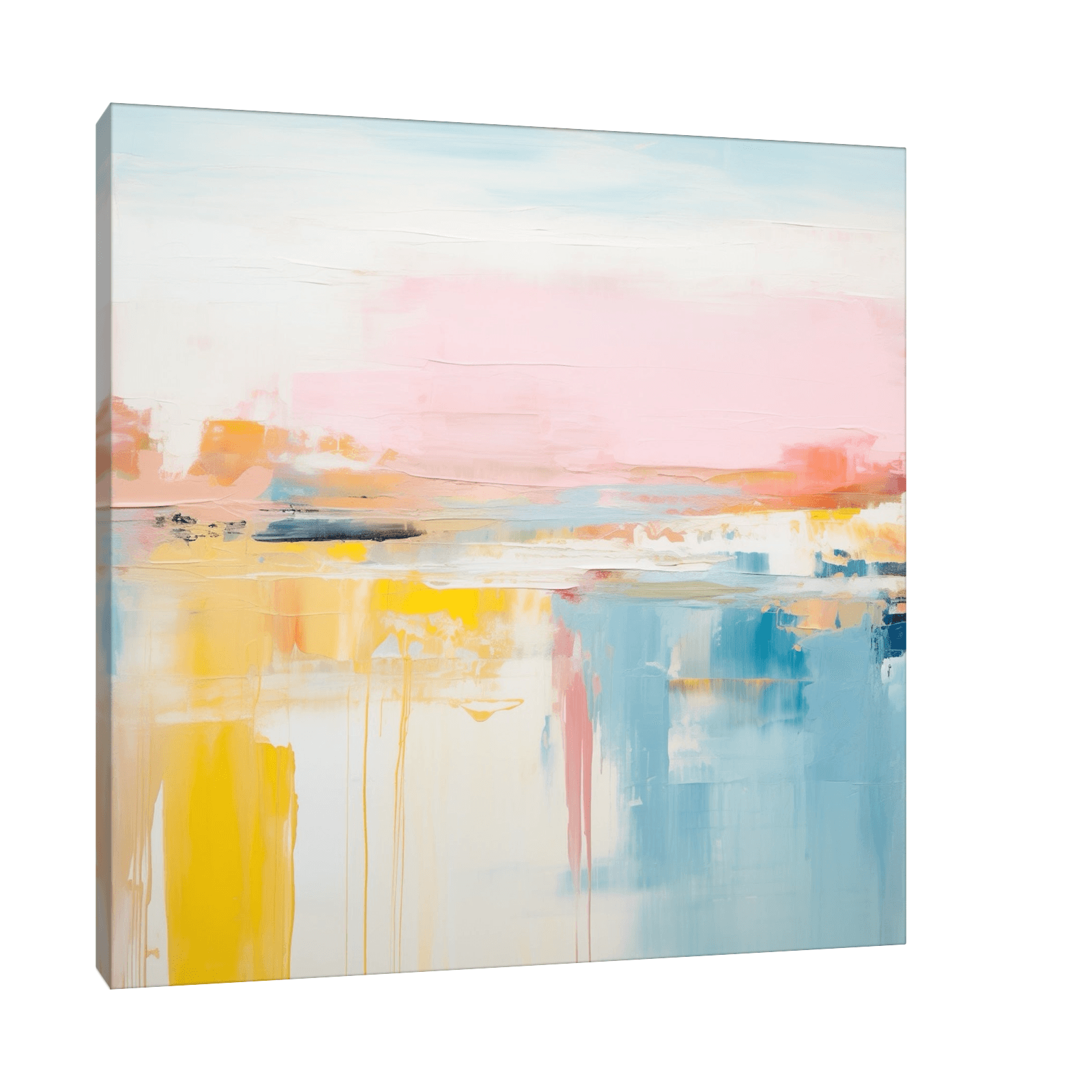 Colorful wall - ArtDeco Canvas