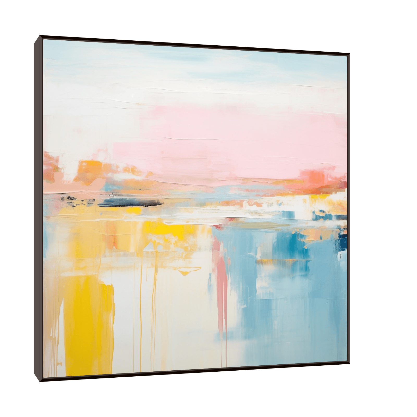 Colorful wall - ArtDeco Canvas