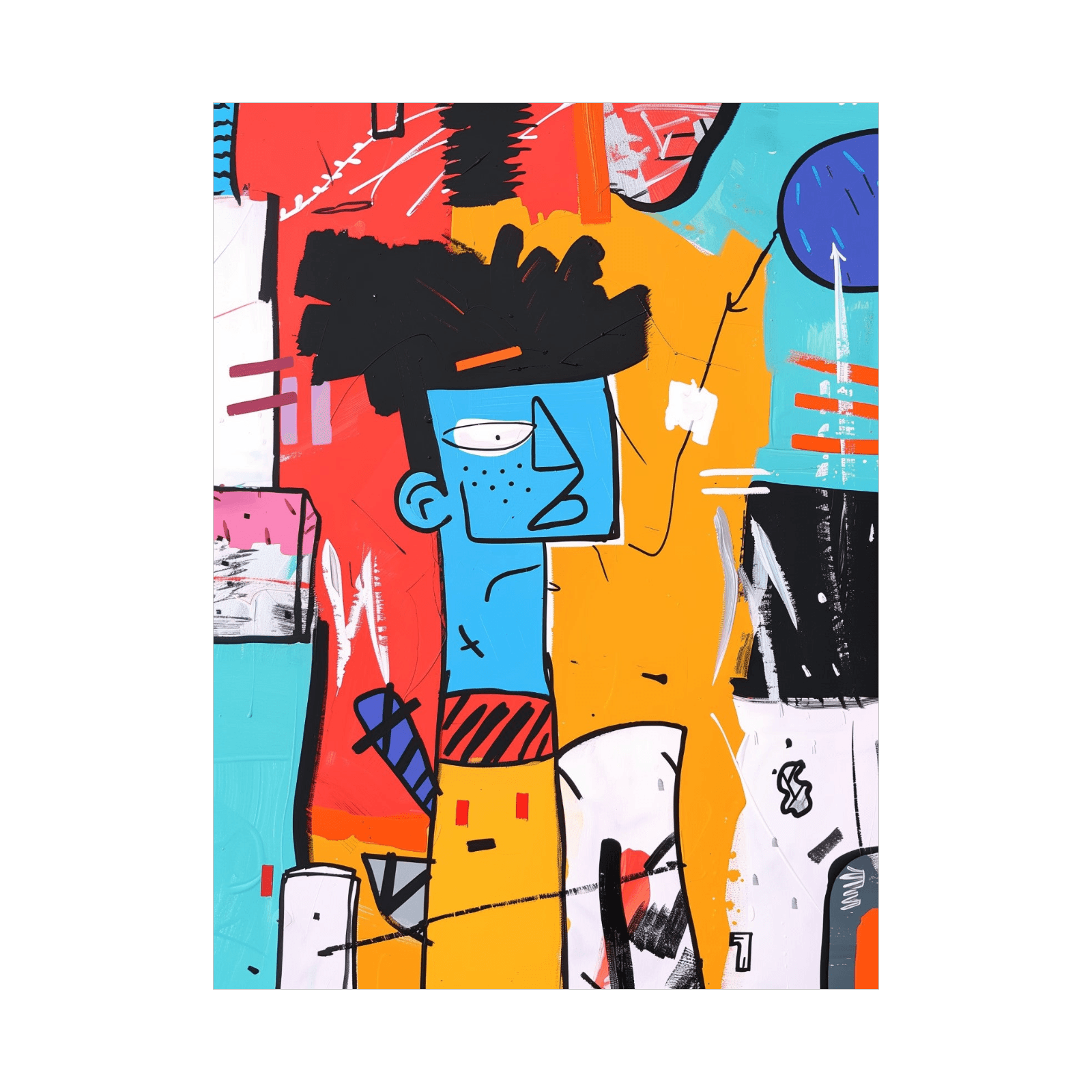 Confused - ArtDeco Canvas