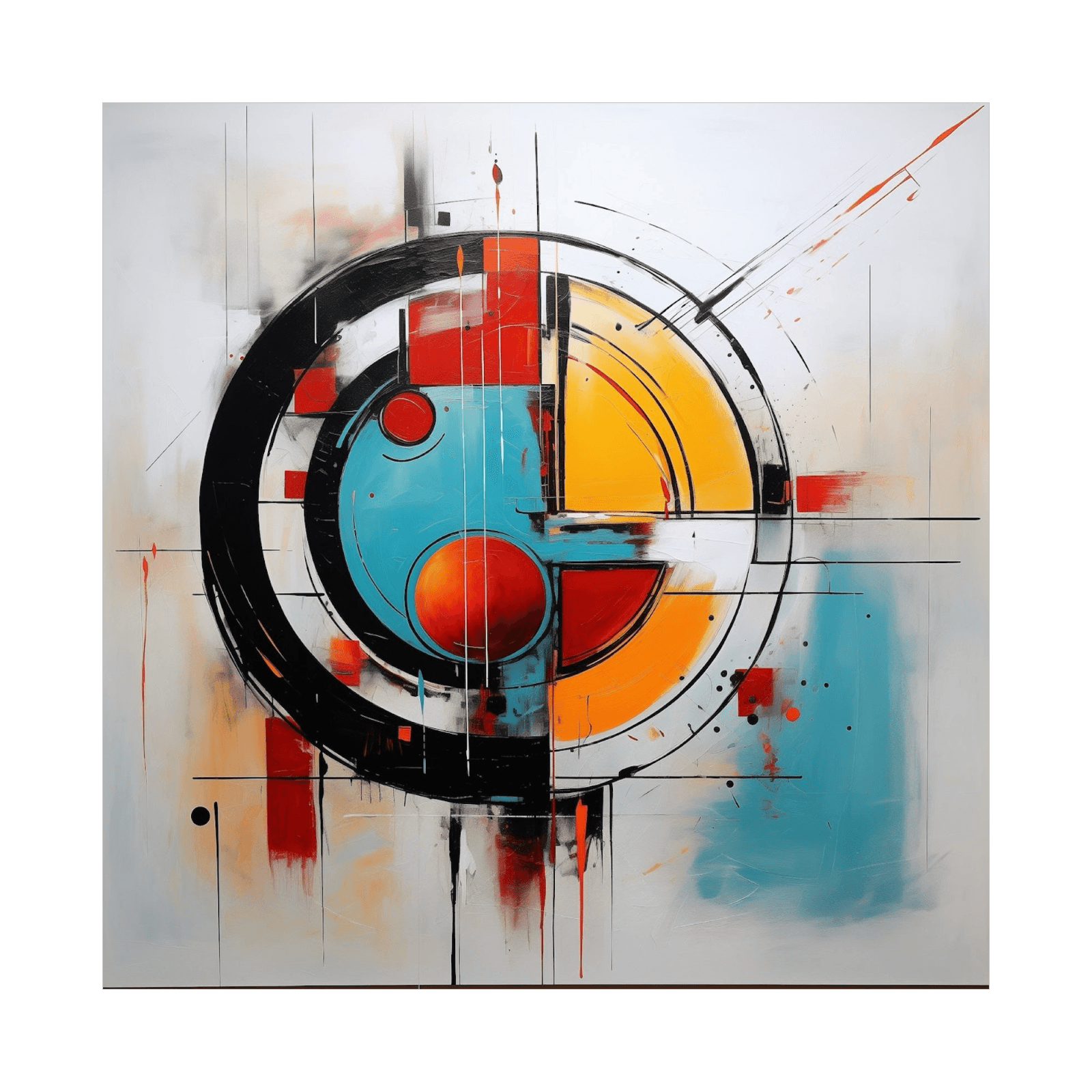 Conjunction - ArtDeco Canvas