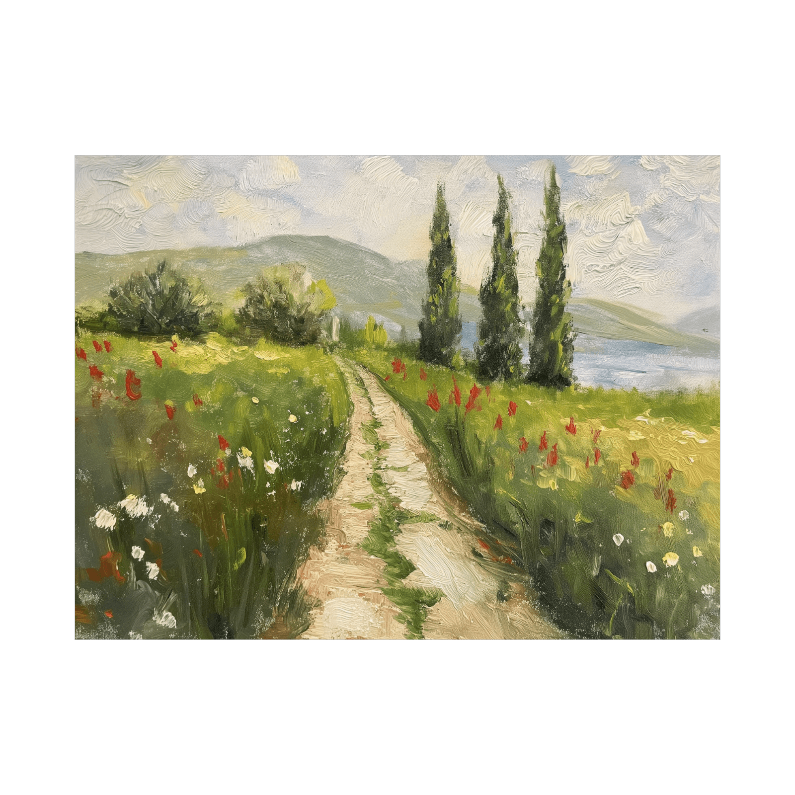 Country road - ArtDeco Canvas