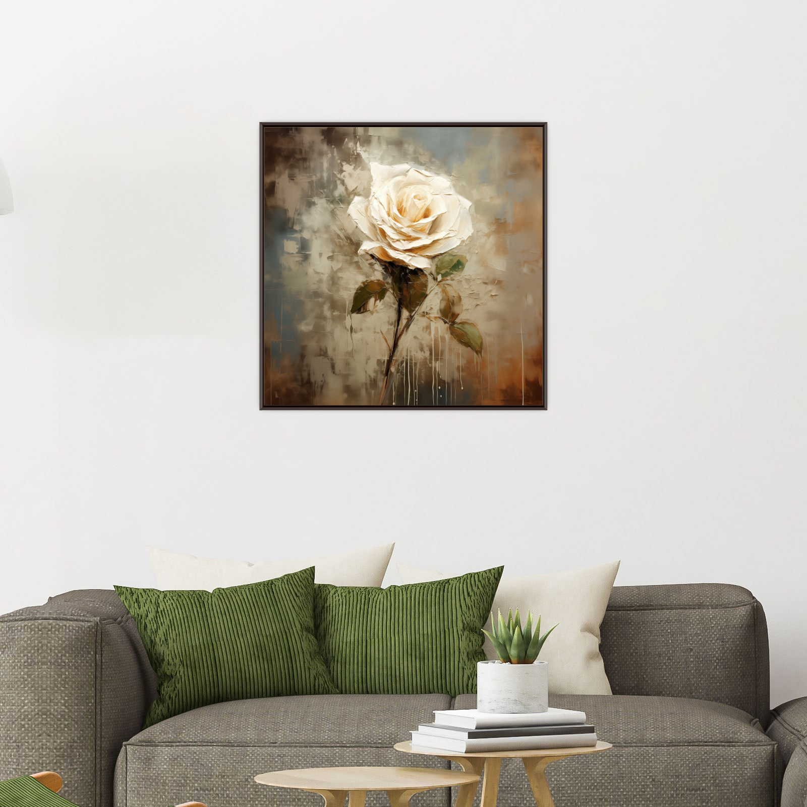 Creamy rose