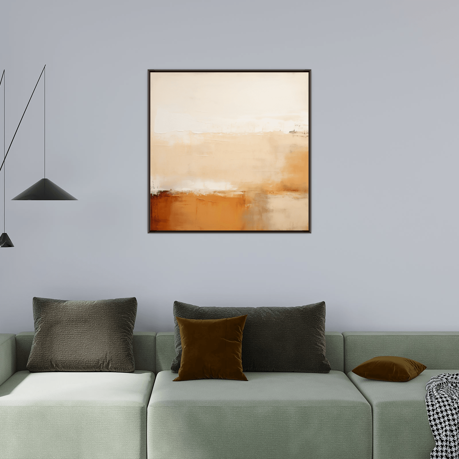 Dust cloud - ArtDeco Canvas