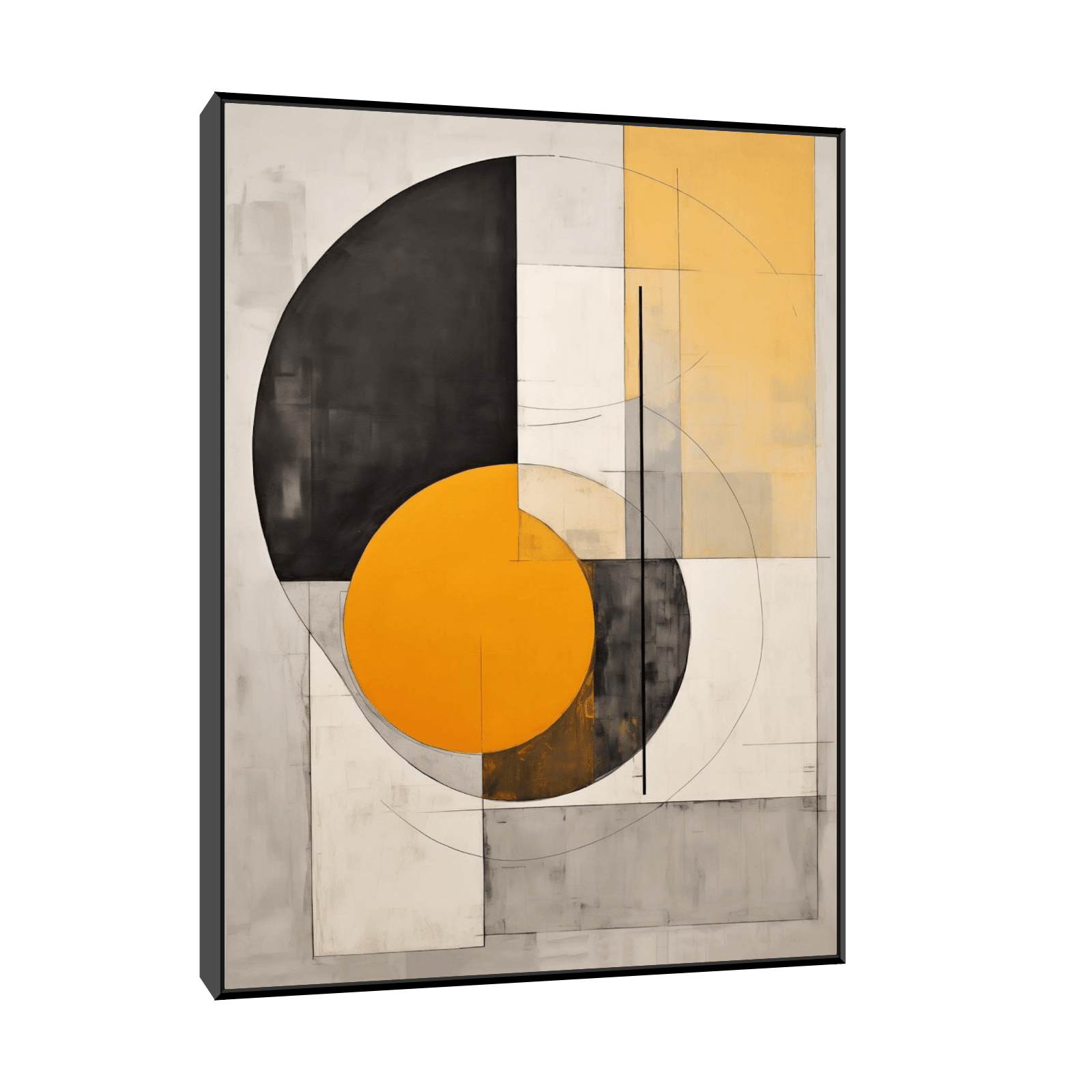 Elliptical moments - ArtDeco Canvas