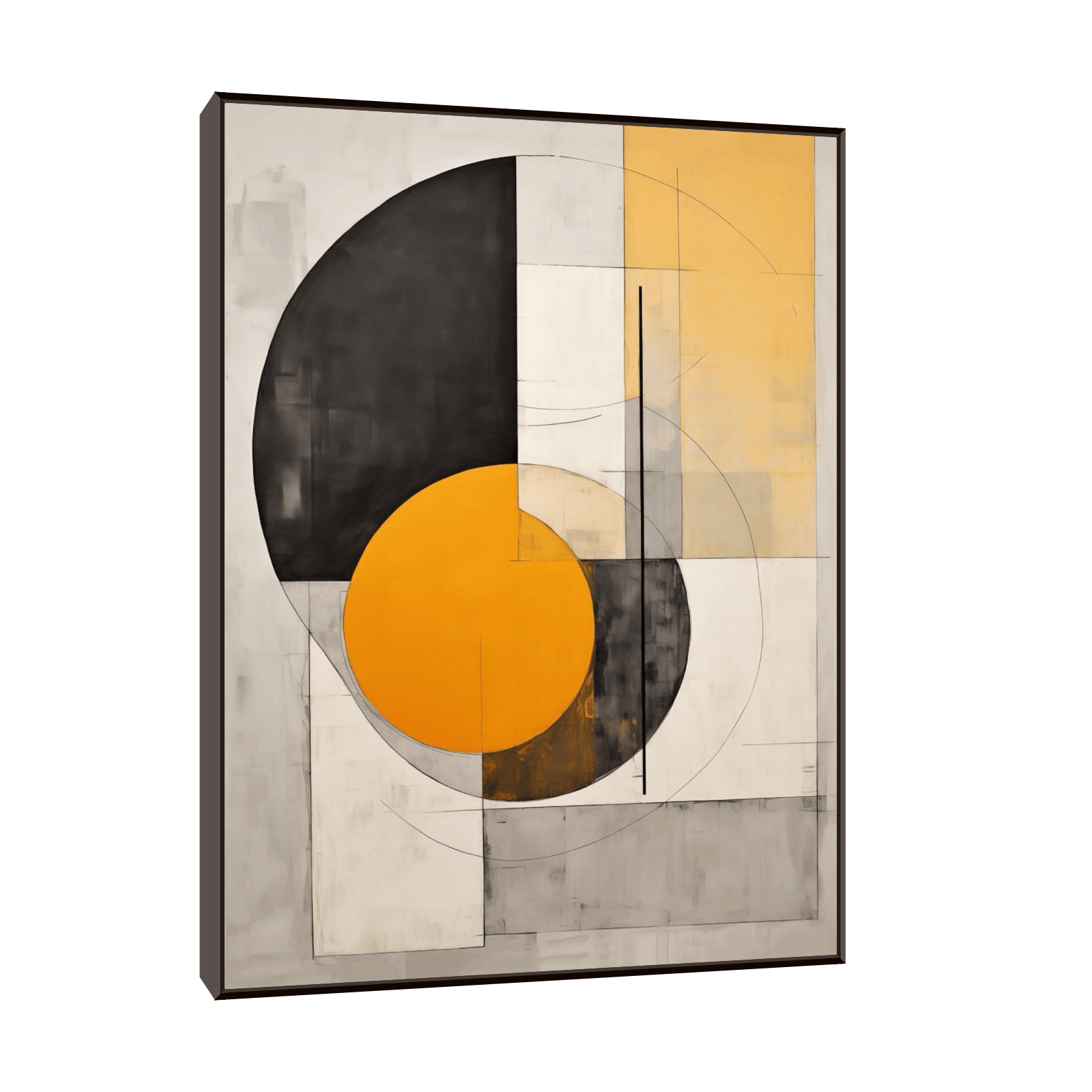 Elliptical moments - ArtDeco Canvas