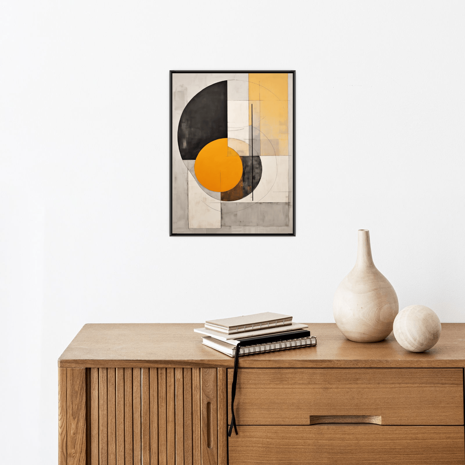 Elliptical moments - ArtDeco Canvas