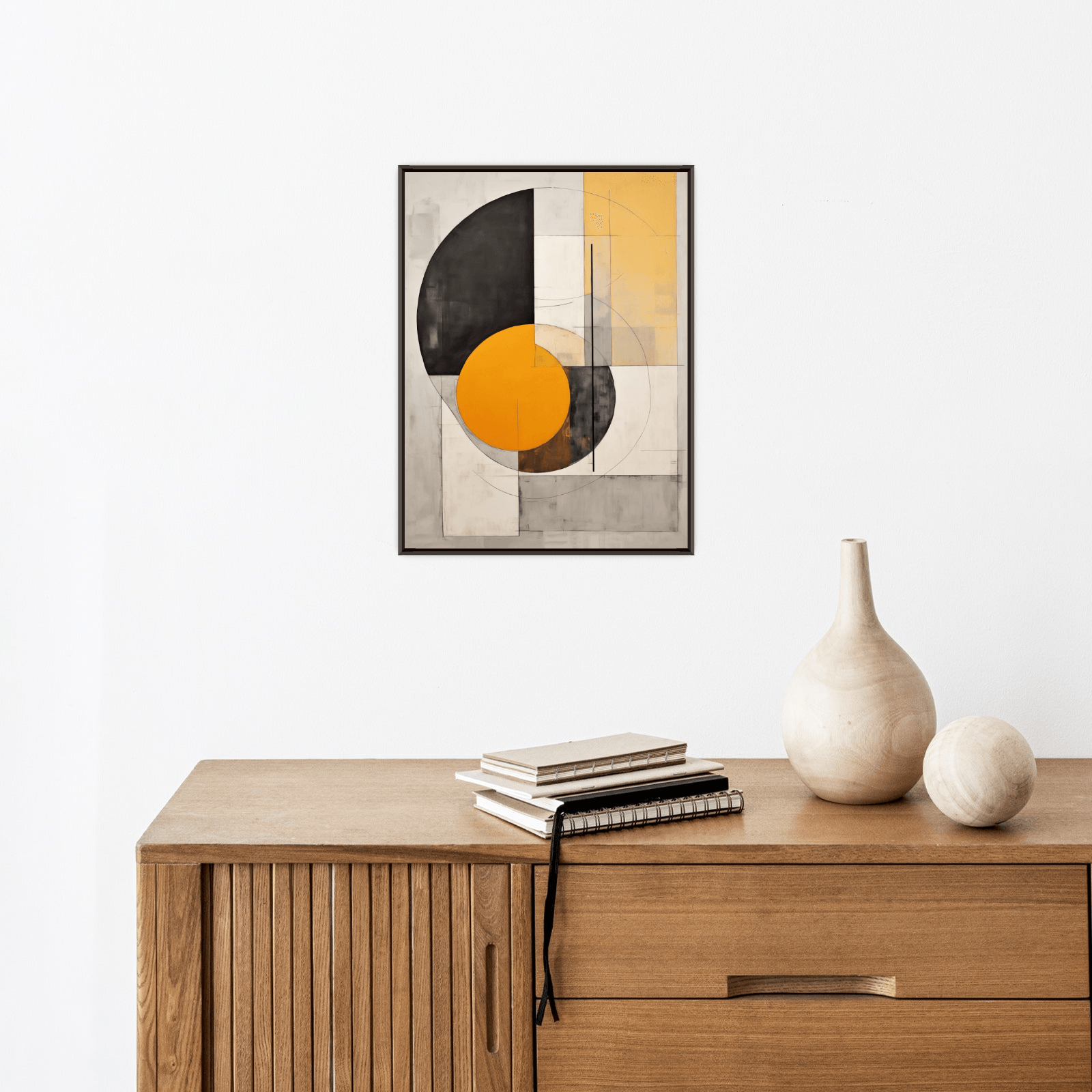 Elliptical moments - ArtDeco Canvas