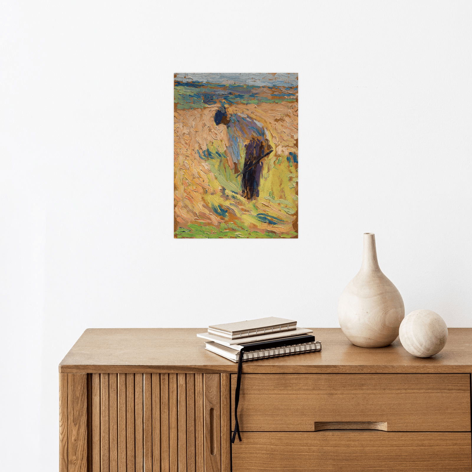 Étude pour ‘La Moisson’, Henri Martin - ArtDeco Canvas