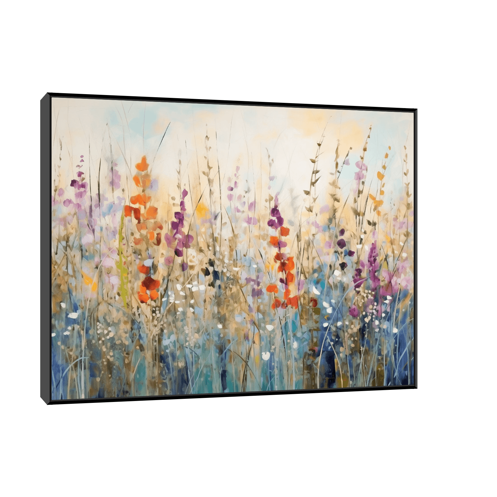 Field of flowers - ArtDeco Canvas