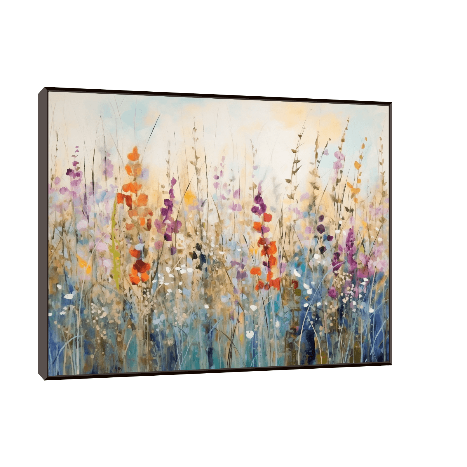 Field of flowers - ArtDeco Canvas
