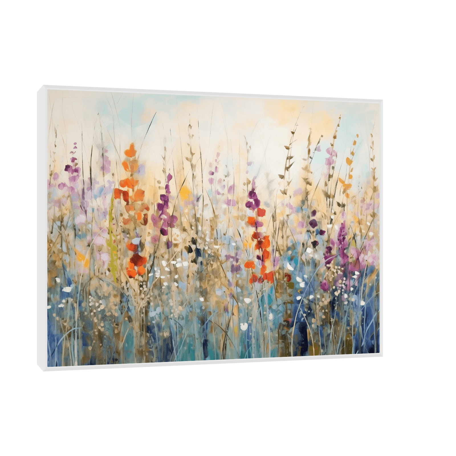 Field of flowers - ArtDeco Canvas