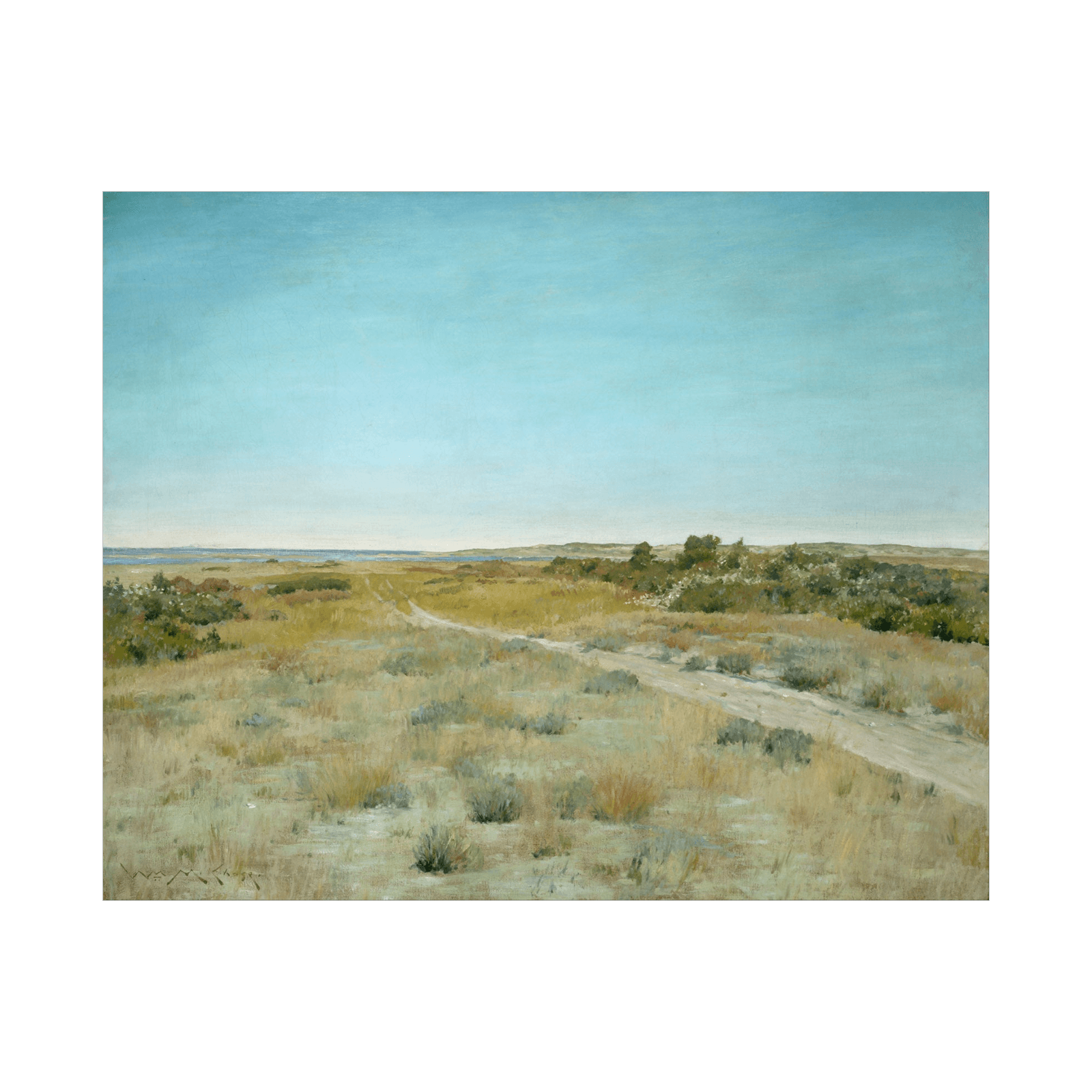 First Touch of Autumn, William Merritt Chase - ArtDeco Canvas