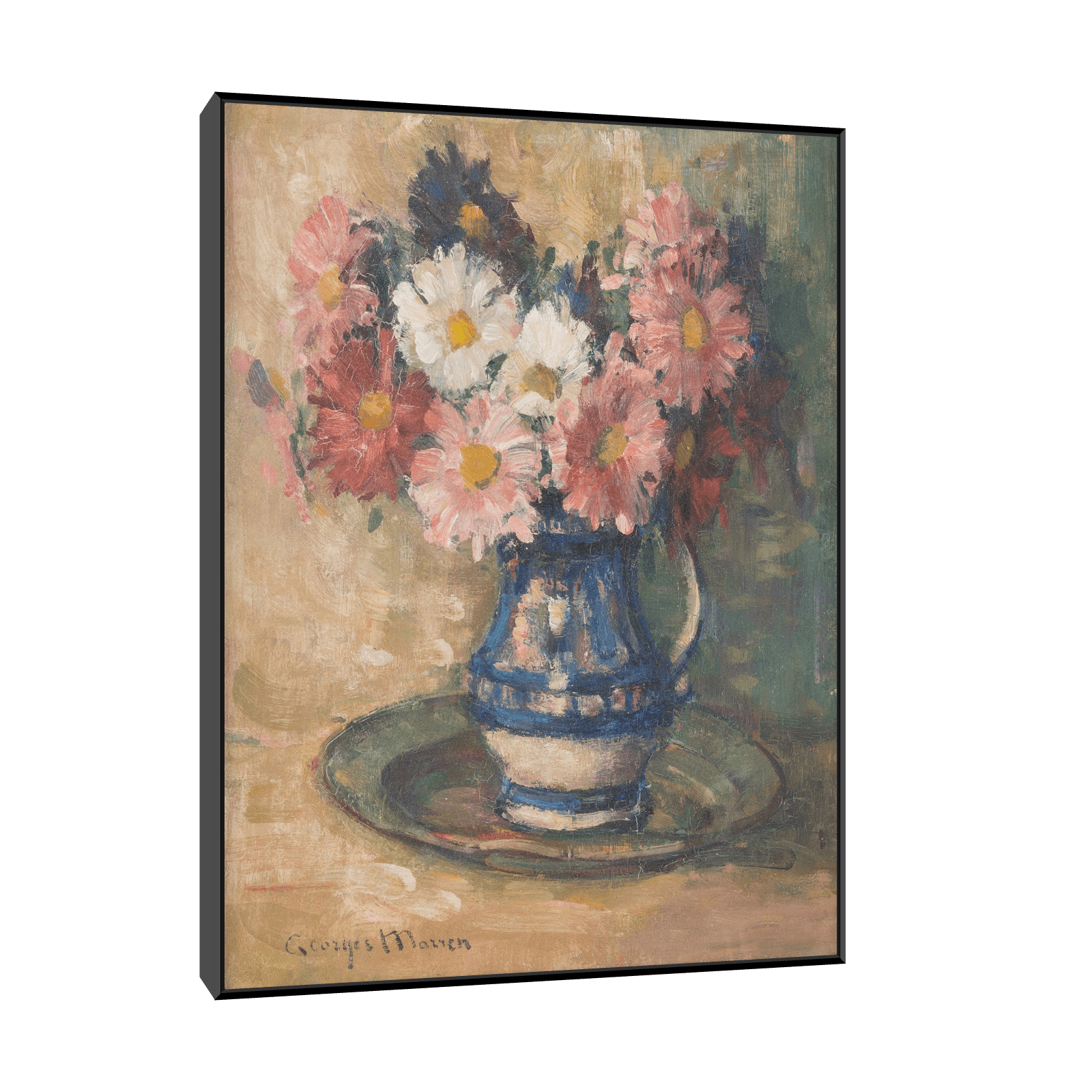 Flower still life, Georges Morren - ArtDeco Canvas