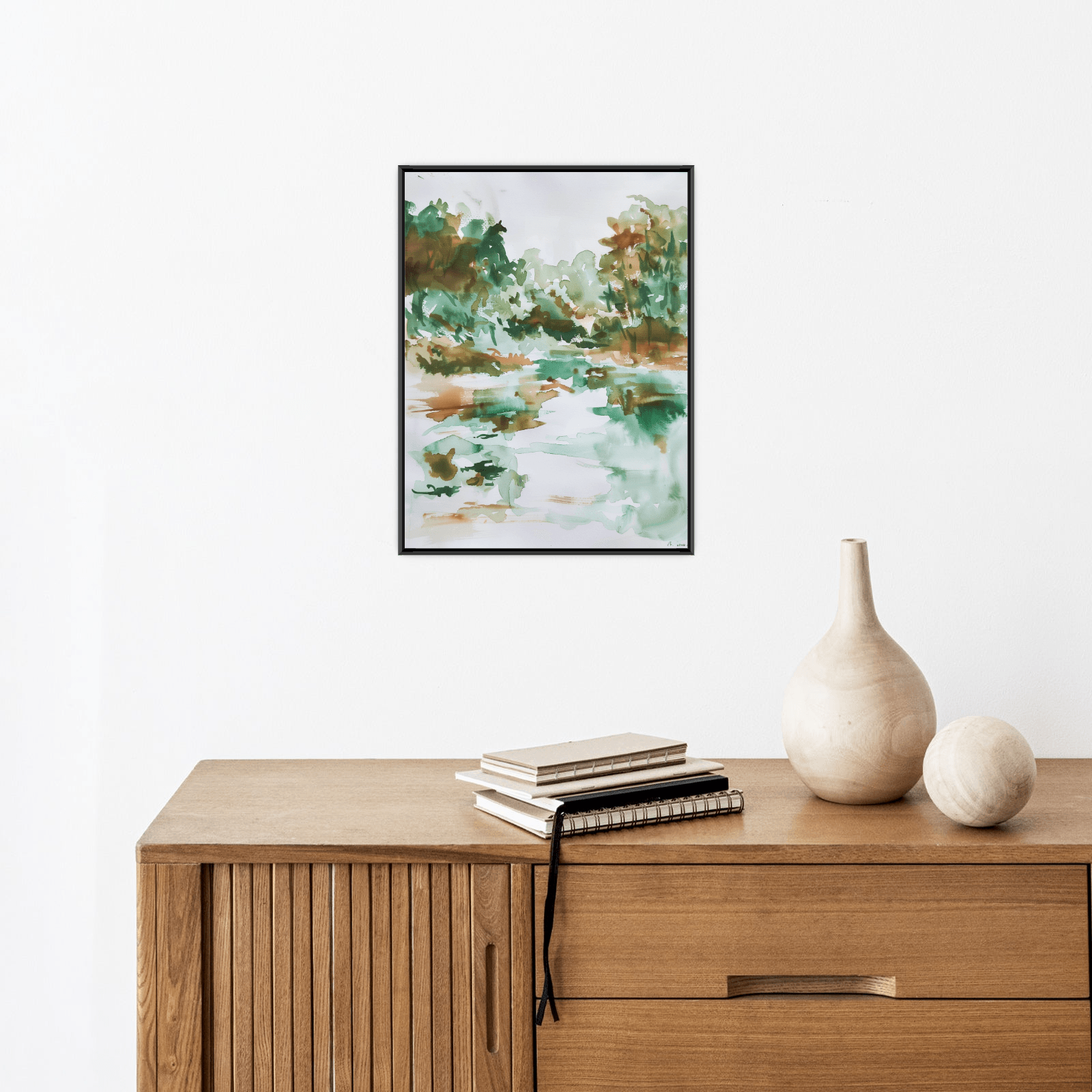 Forest demise - ArtDeco Canvas