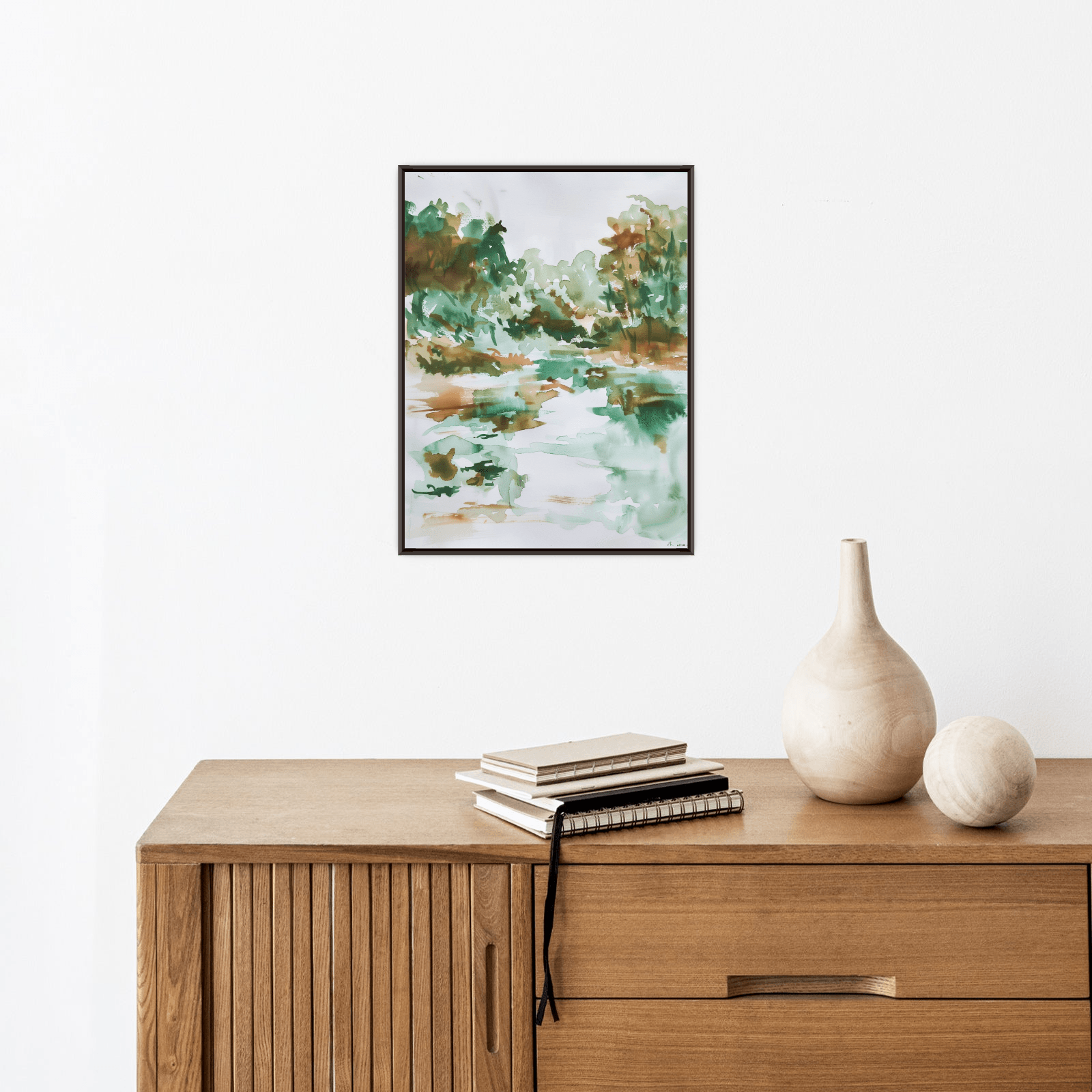 Forest demise - ArtDeco Canvas