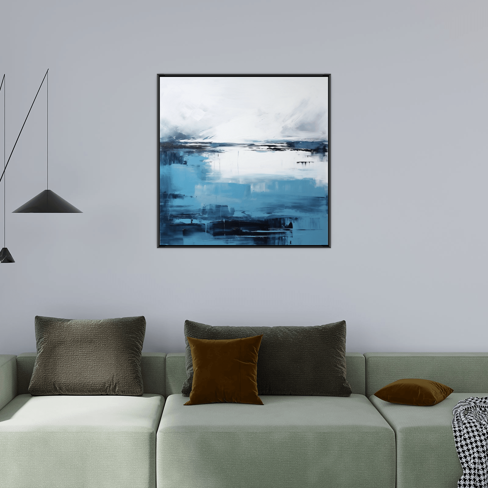 Frozen ocean in the North - ArtDeco Canvas