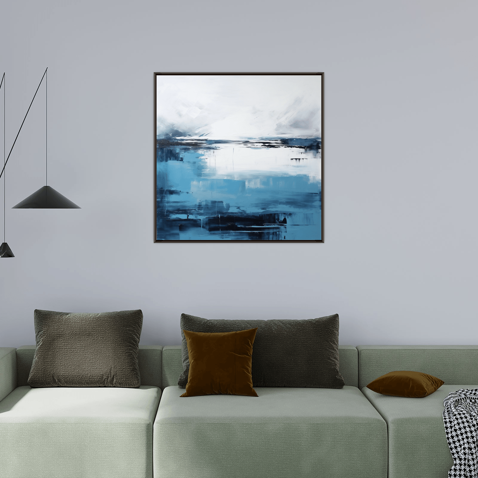 Frozen ocean in the North - ArtDeco Canvas