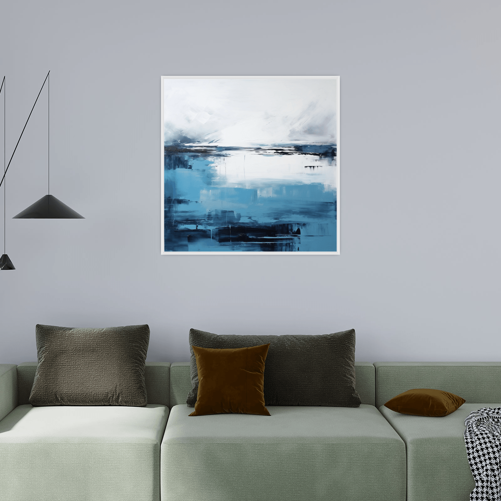Frozen ocean in the North - ArtDeco Canvas
