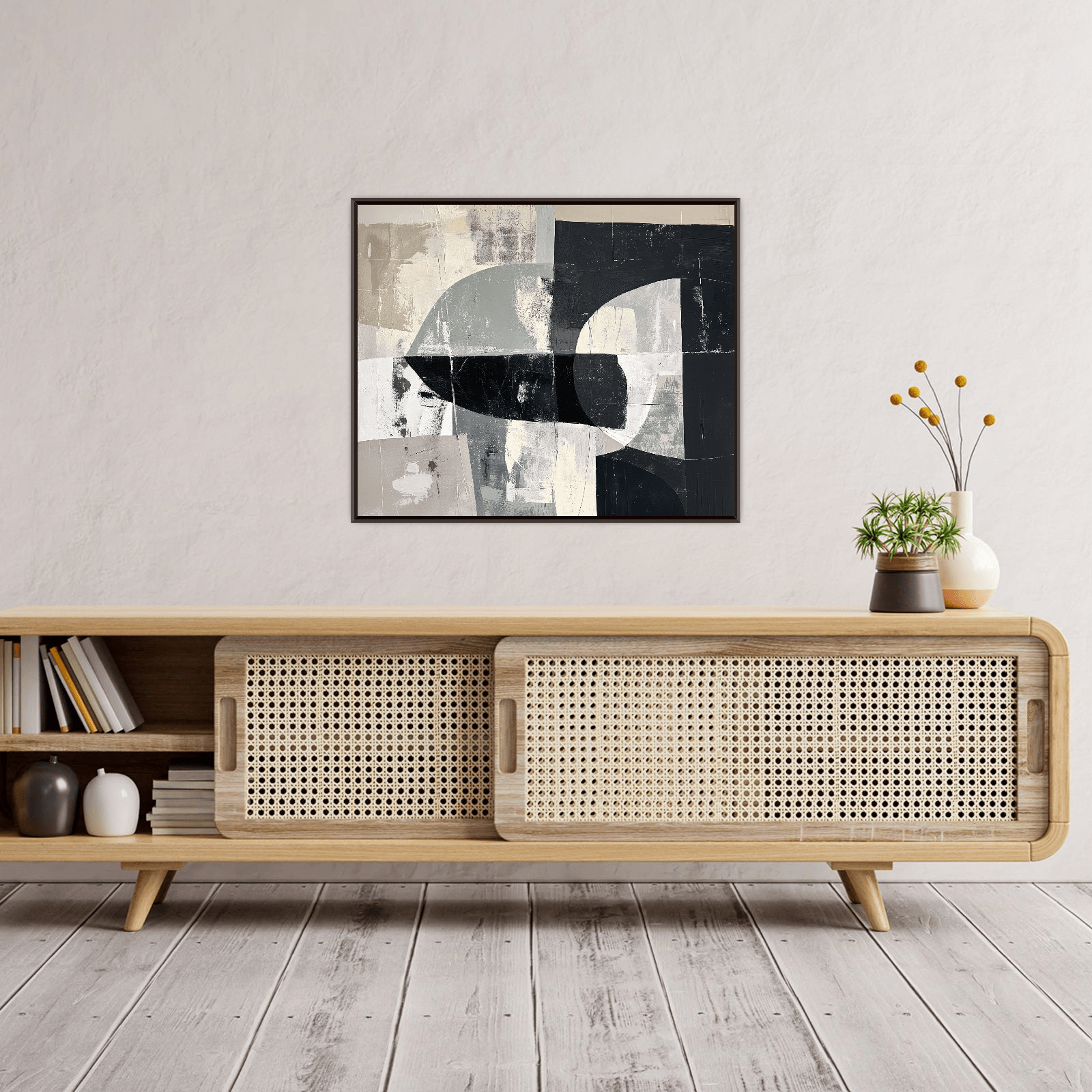 Geometric harmony - ArtDeco Canvas