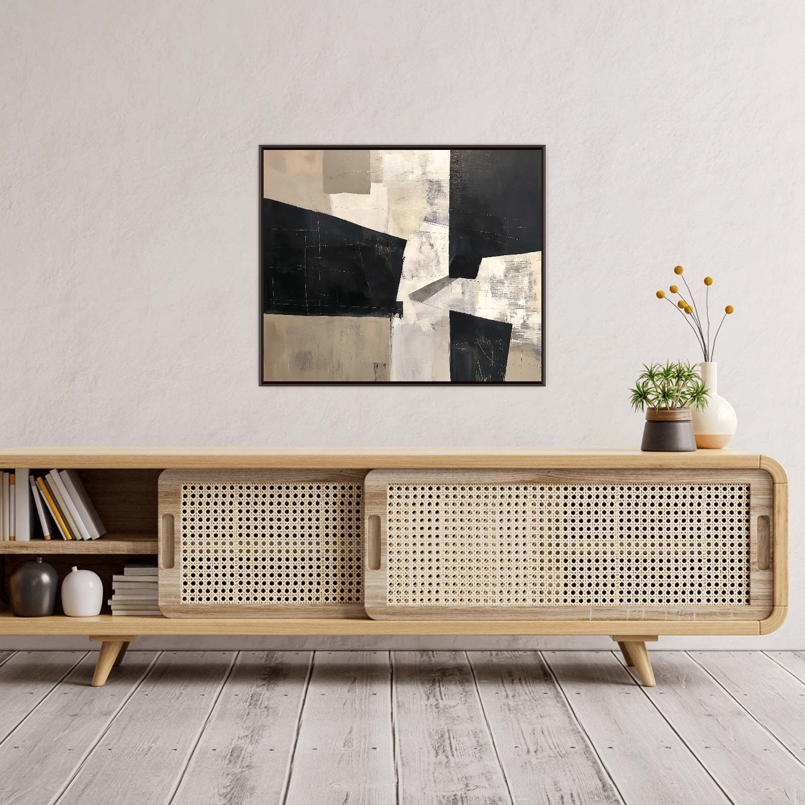 Geometric harmony II - ArtDeco Canvas